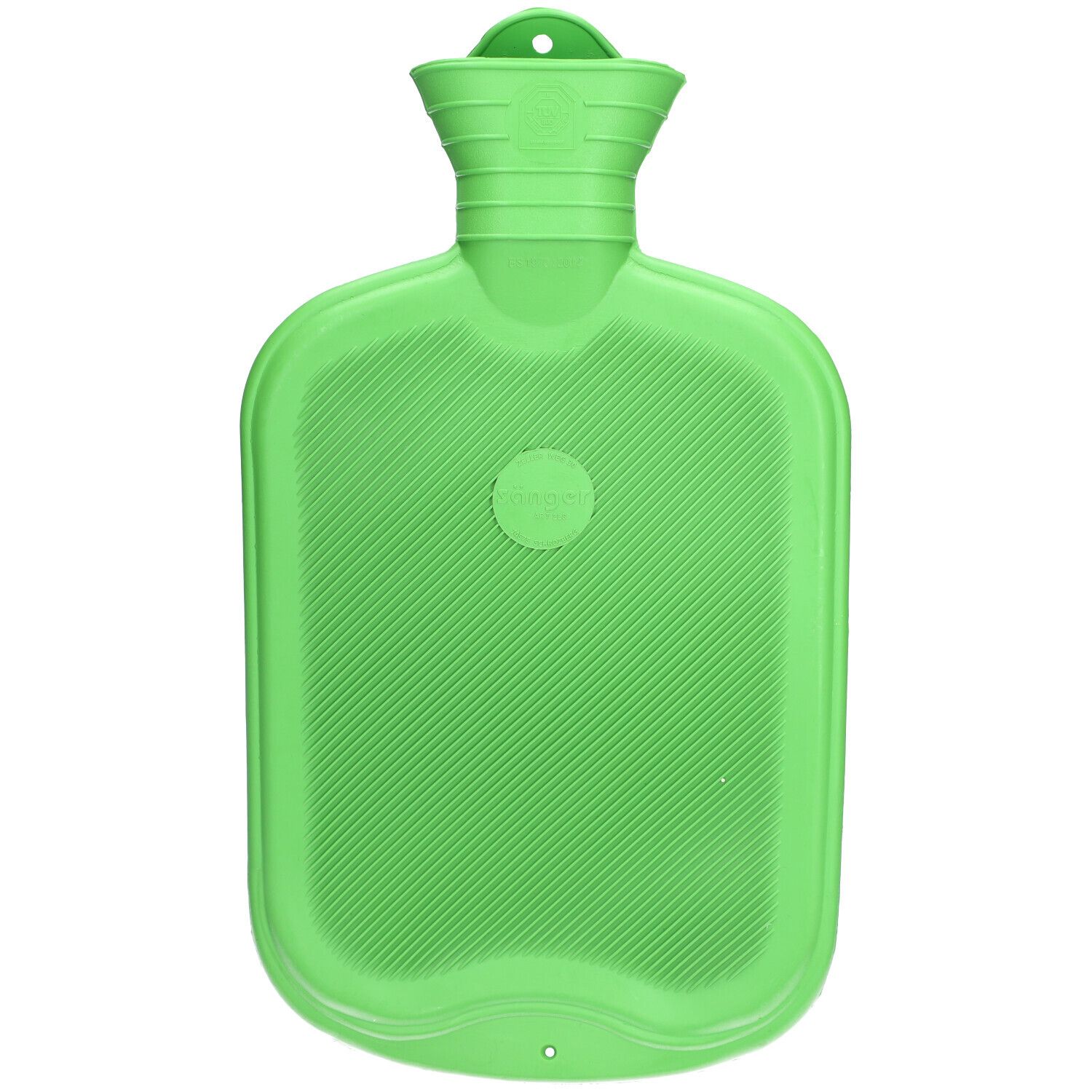 Sänger Bouillotte 2L – Vert – Face Lisse & Cannelée