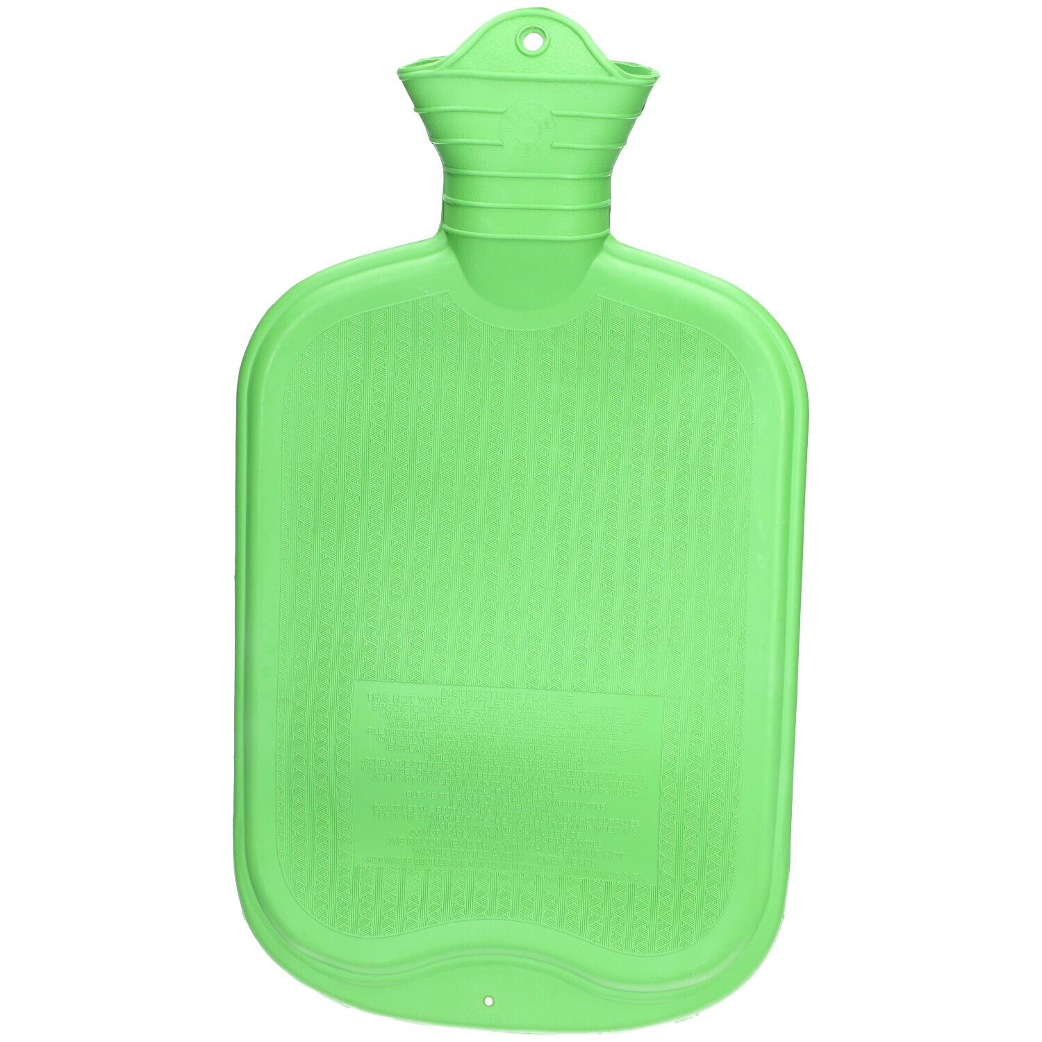 Sänger Bouillotte 2L – Vert – Face Lisse & Cannelée
