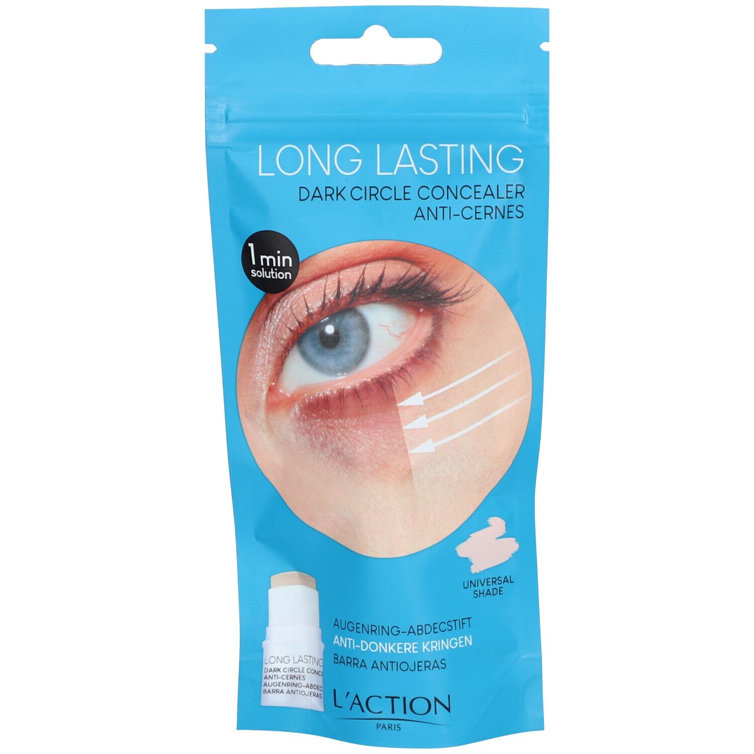 L'ACTION Correcteur longue durée Teinte universelle