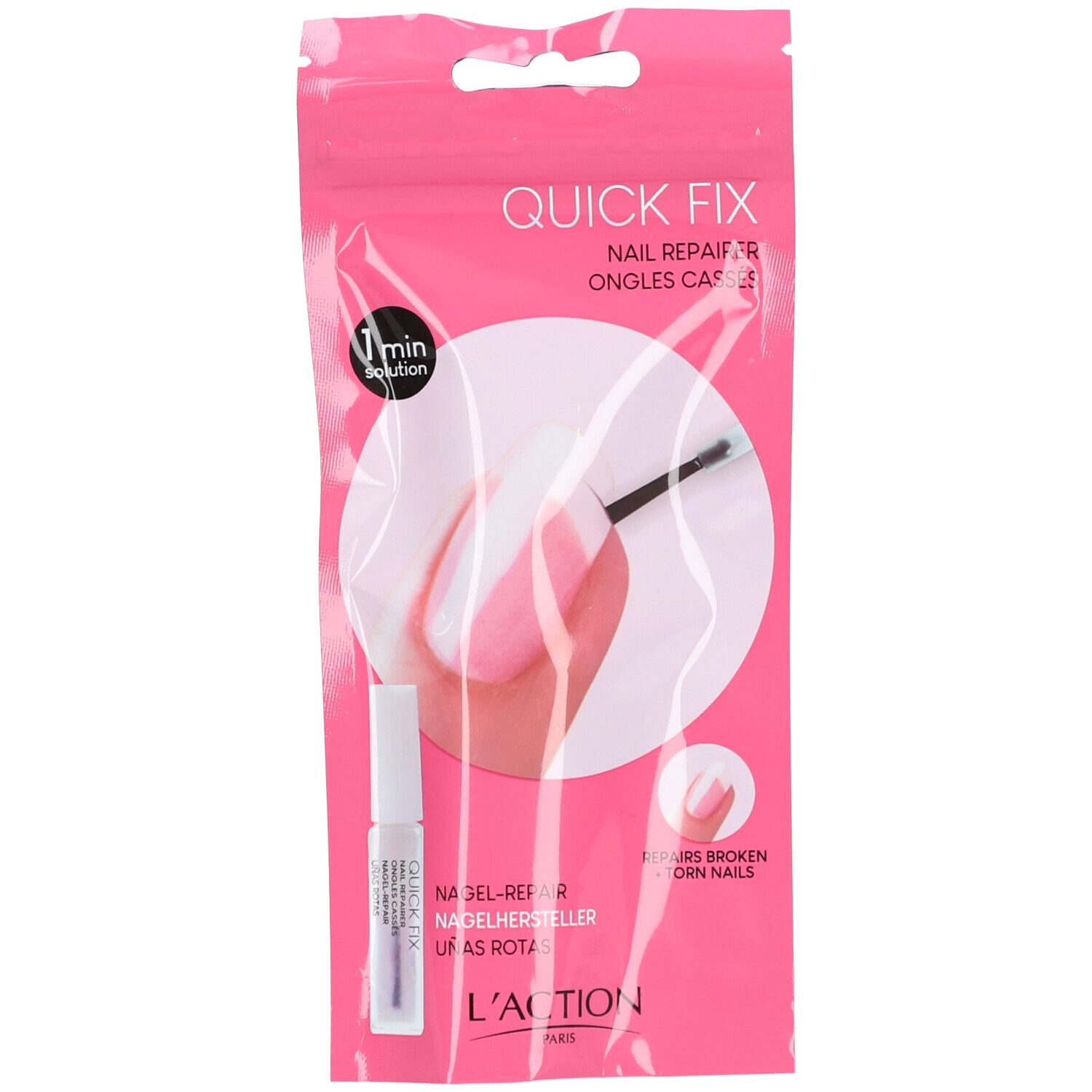 L'Action Cosmetique Quick Fix pour les ongles cassés