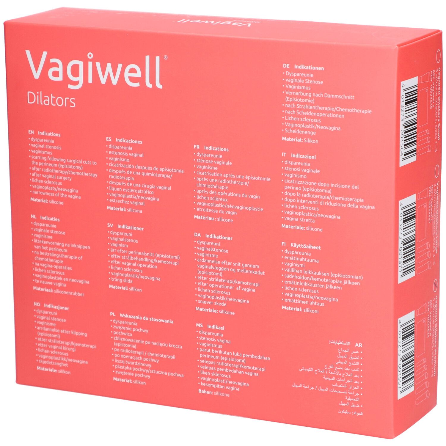 MEDINTIM Vagiwell® Dilatateurs médicaux en silicone