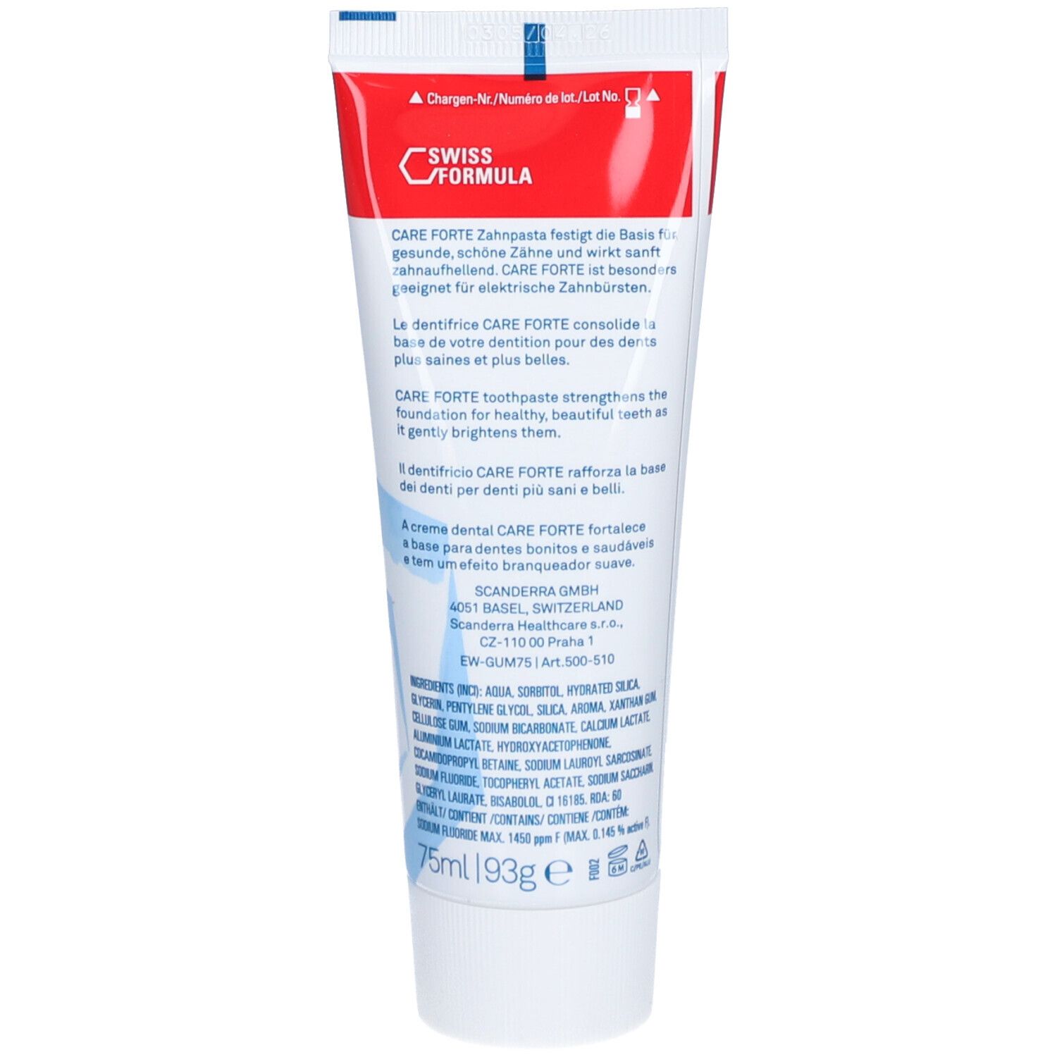 EDEL + WHITE Care Forte tandpasta voor tandvleesverzorging
