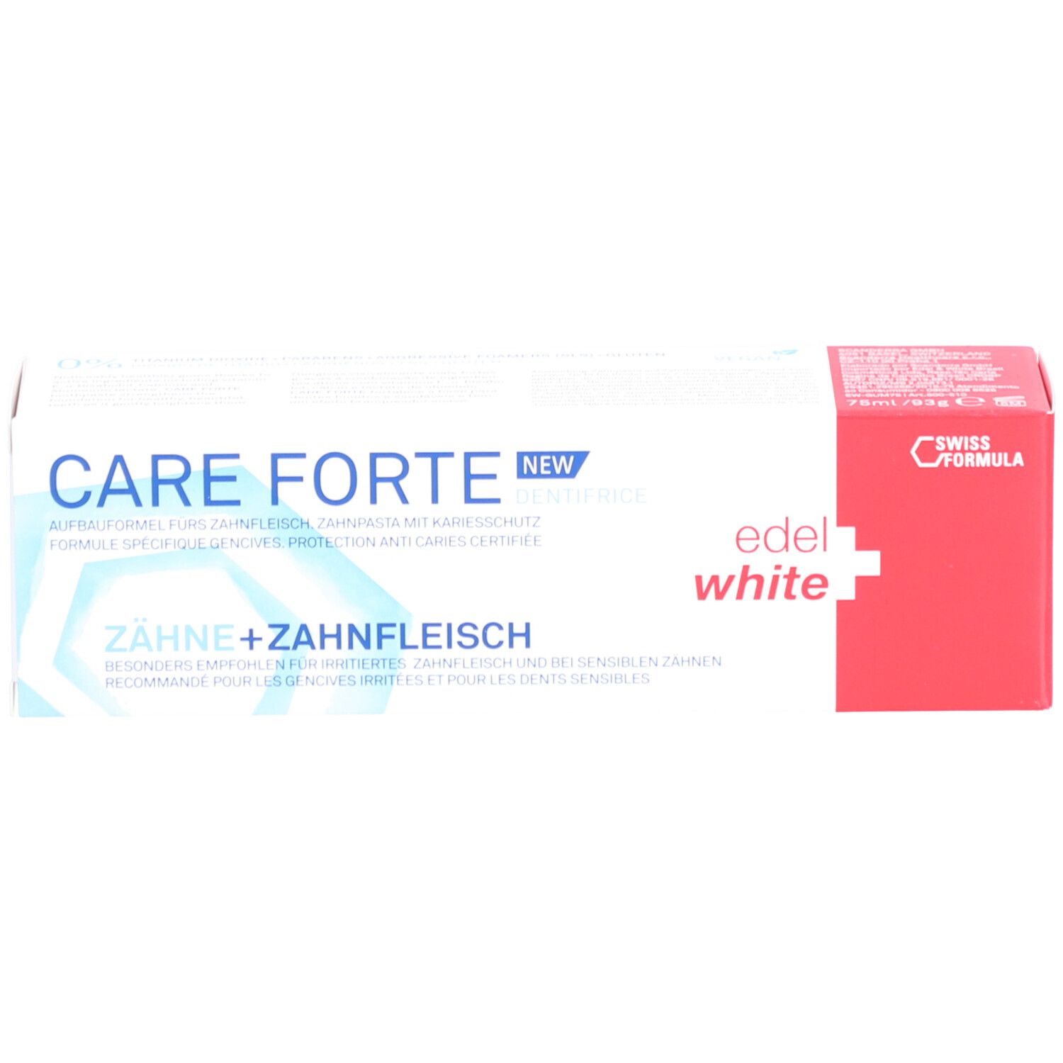 EDEL + WHITE Care Forte tandpasta voor tandvleesverzorging
