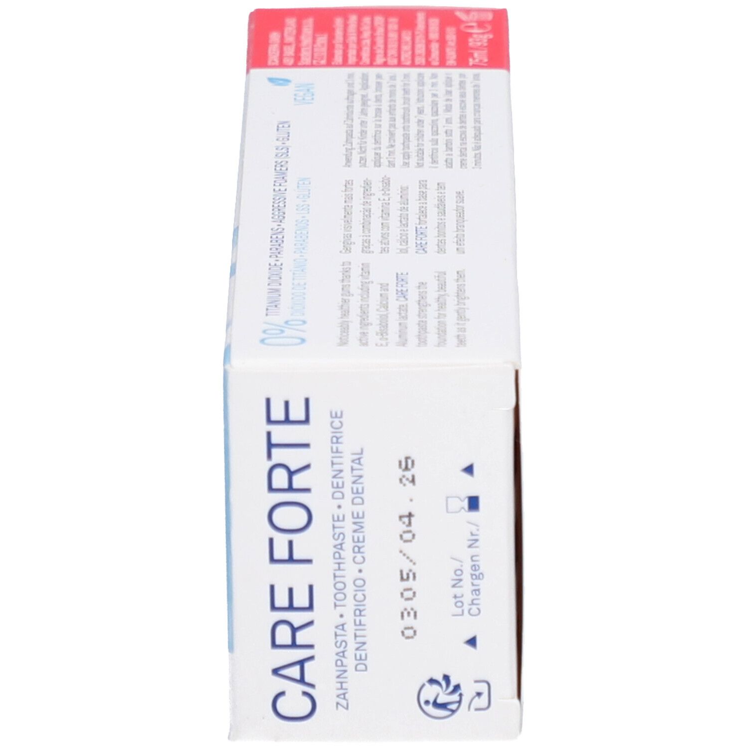 EDEL + WHITE Care Forte tandpasta voor tandvleesverzorging