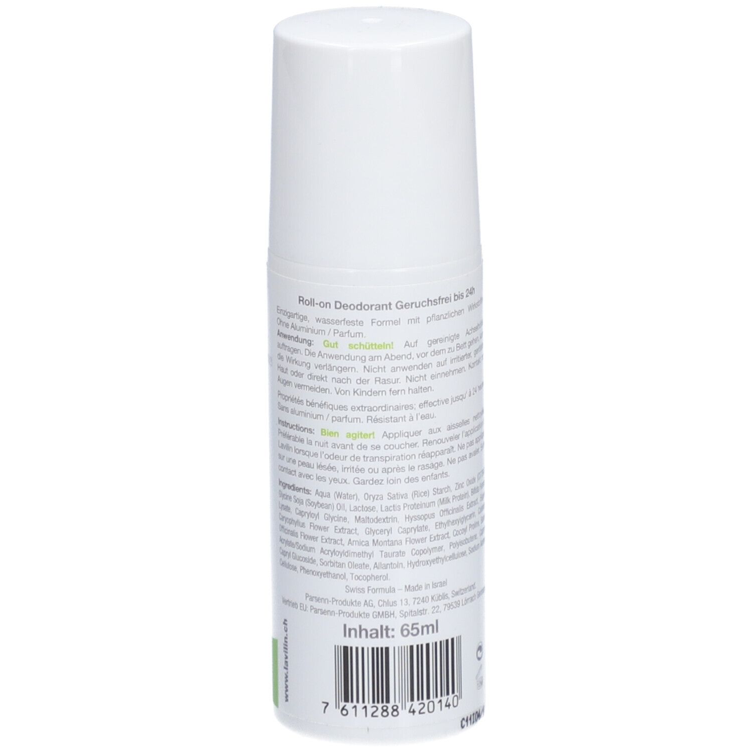 Lavilin Sensitive Déodorant 65 ml - Farmaline