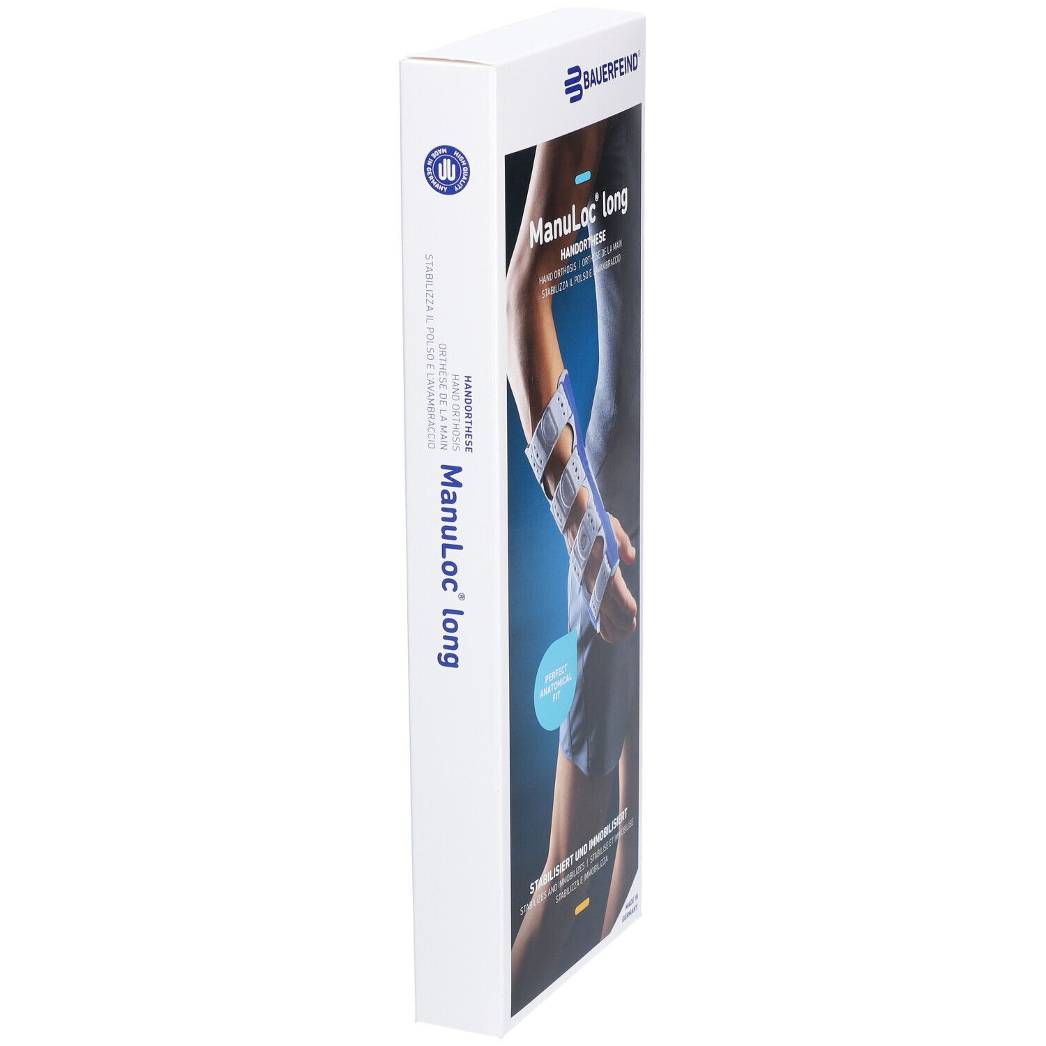 BAUERFEIND Manuloc® Lange Ambidexter hand-polsorthese maat 3