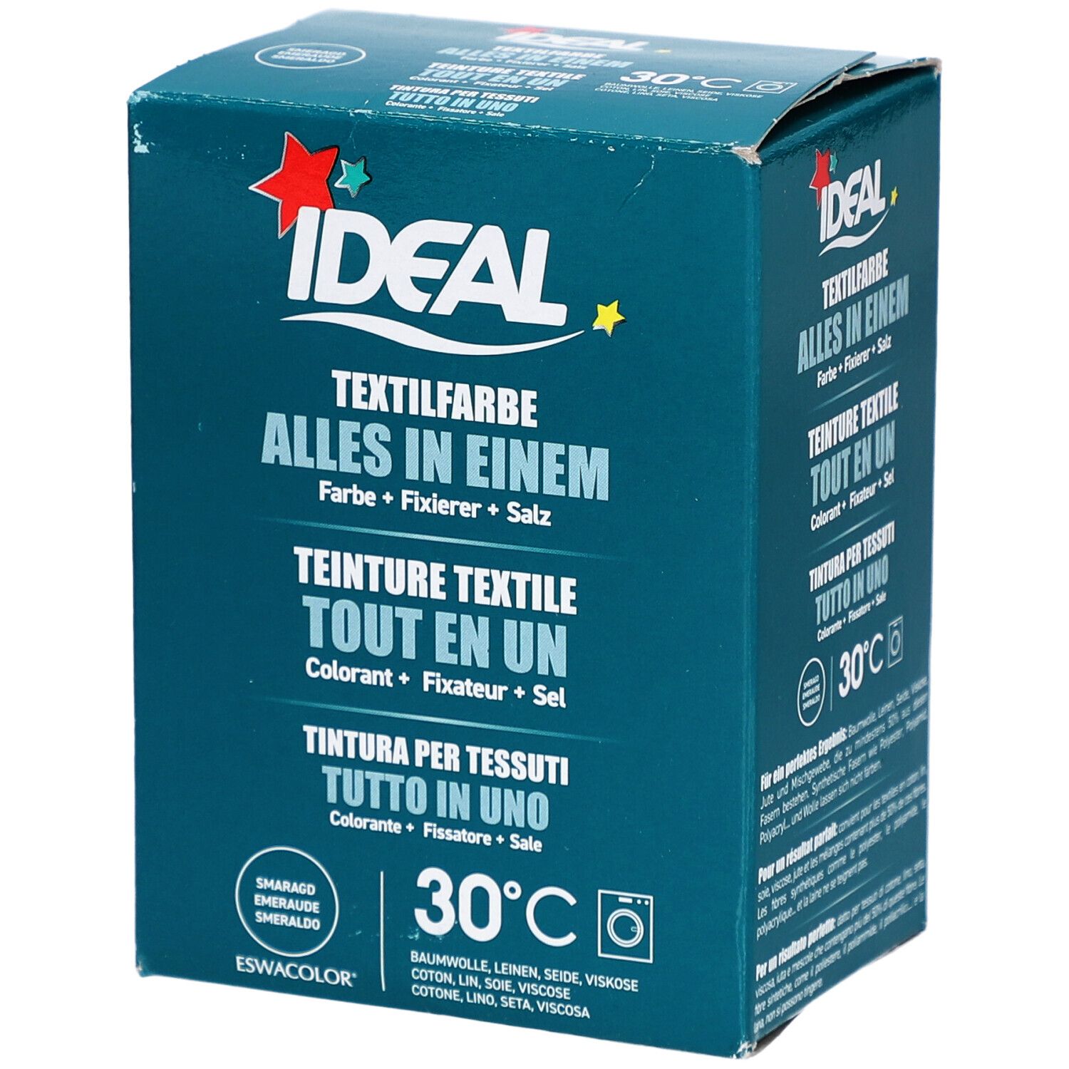 IDEAL Teinture Textile Tout en un Emeraude