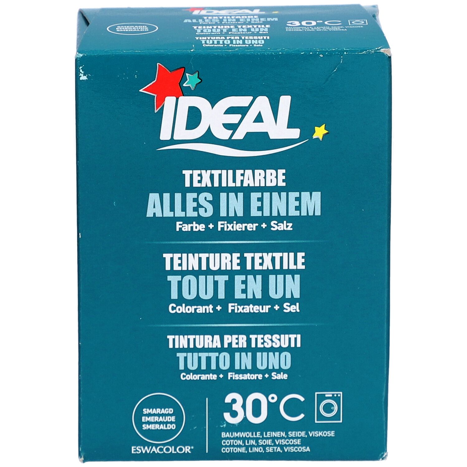 IDEAL Teinture Textile Tout en un Emeraude
