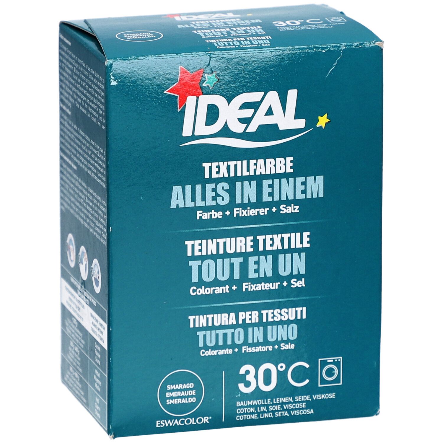 IDEAL Teinture Textile Tout en un Emeraude