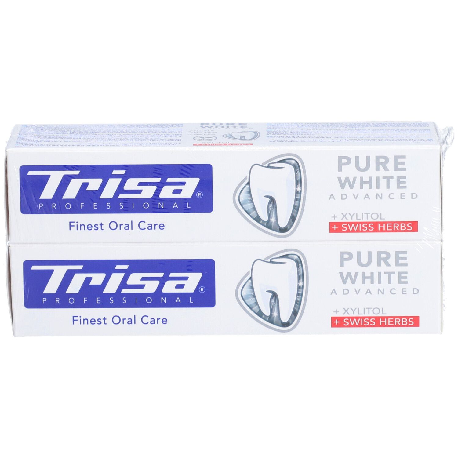 Trisa Dentifrice Pure White Duo 2 x 75 ml