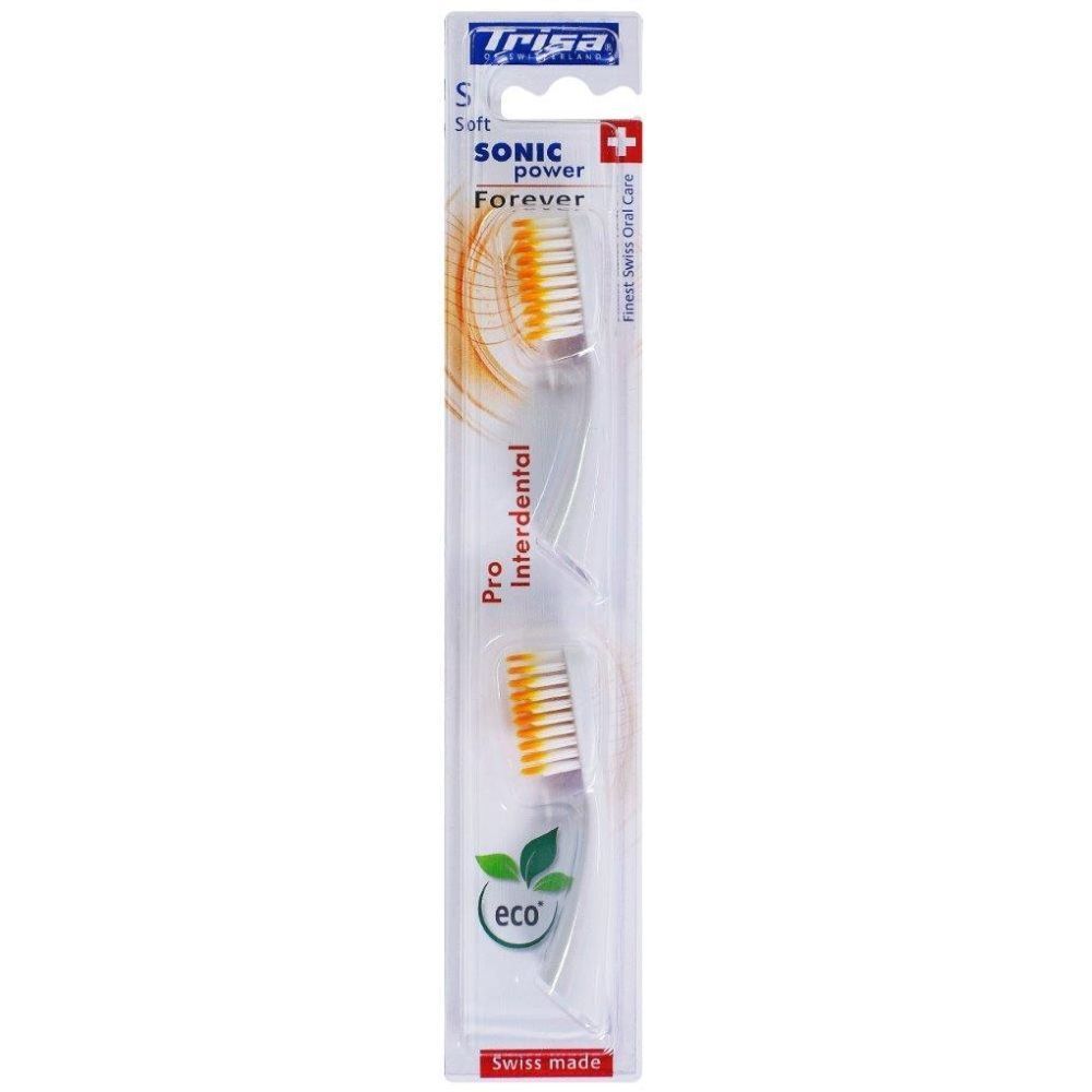 TRISA Sonicpower Têtes de brosse à dents souples Pro Interdental
