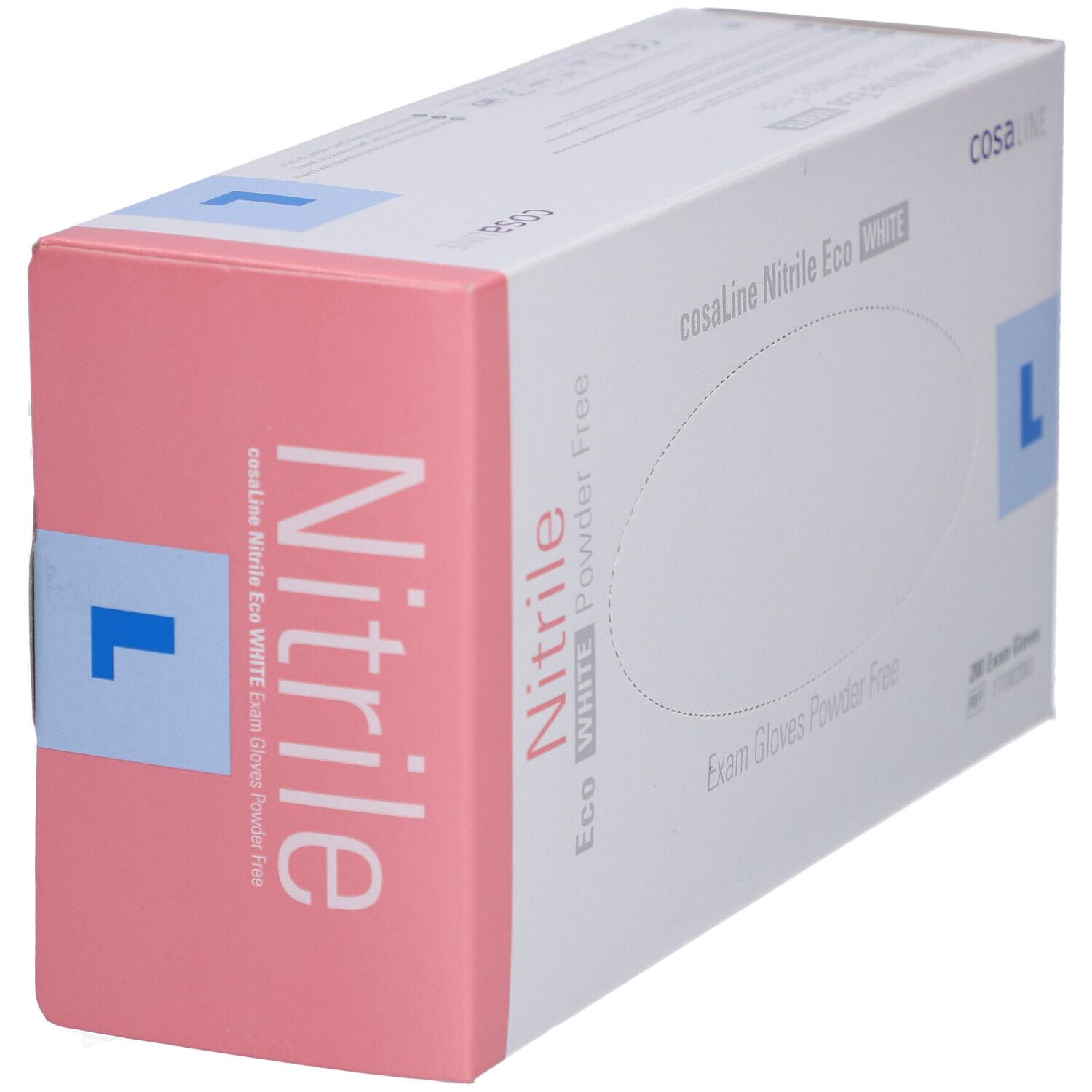 cosaLine® Gants d'examen L Nitril Eco non poudrés