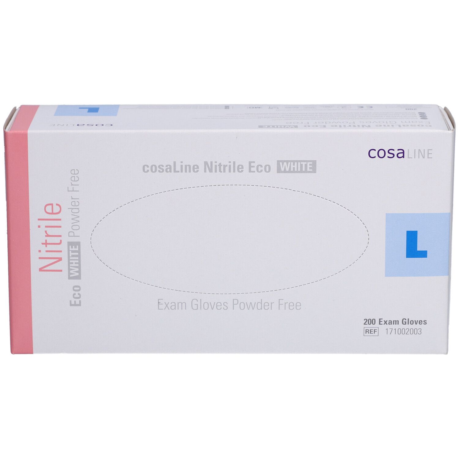 cosaLine® Gants d'examen L Nitril Eco non poudrés