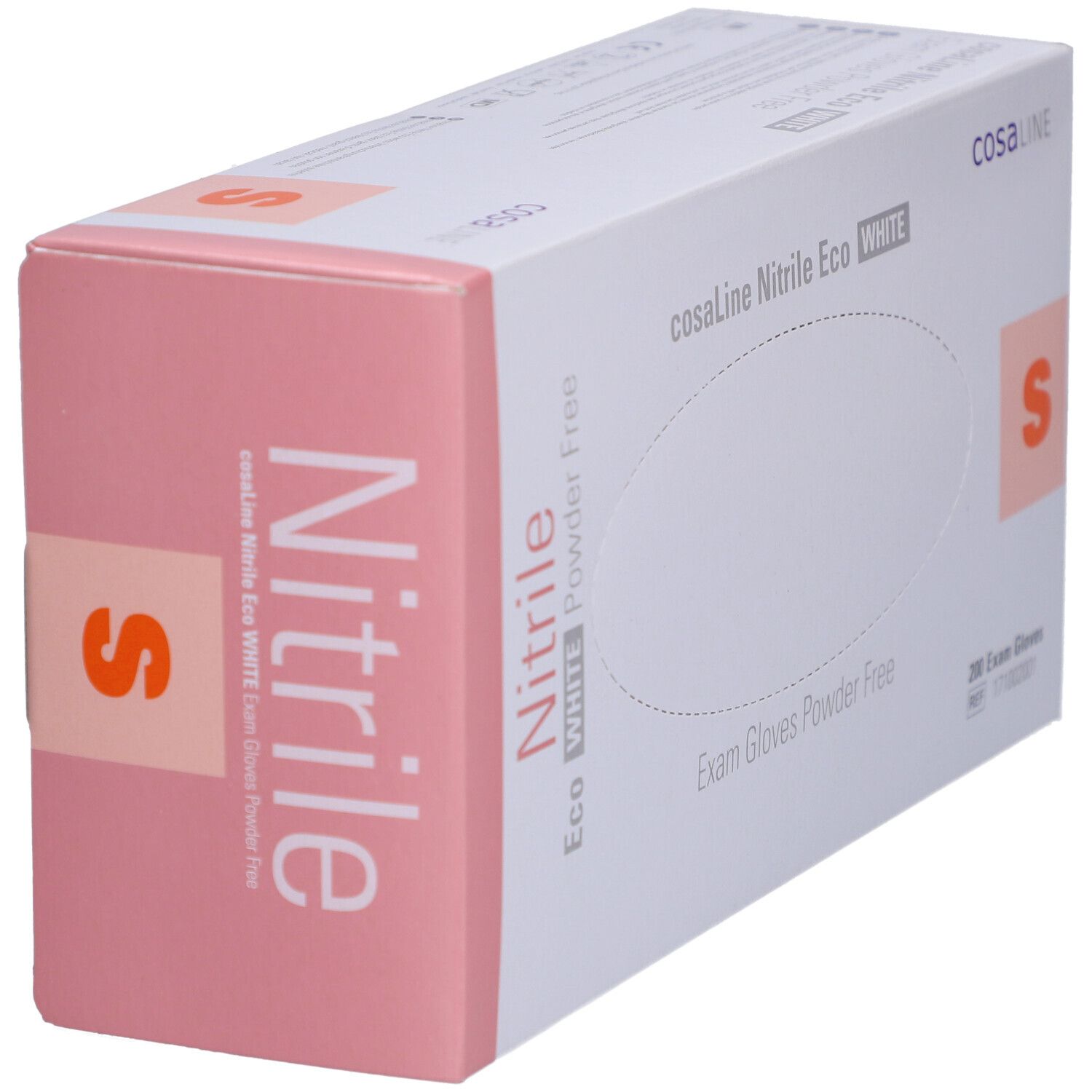 cosaLine® Gants d'examen S Nitril Eco non poudrés