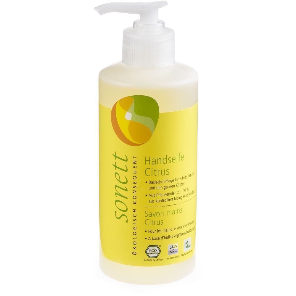 SONETT Savon liquide mains, visage & corps Citrus