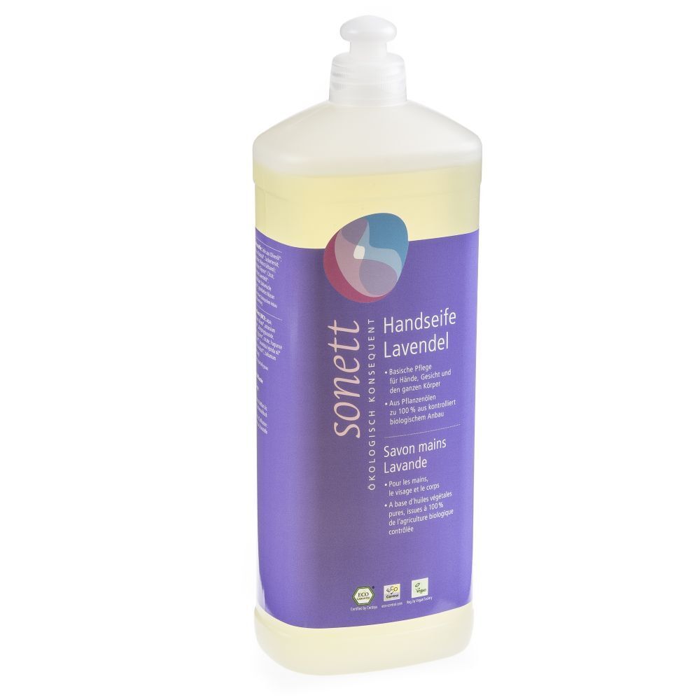 SONETT Vloeibare hand-, gezichts- & lichaamszeep met lavendel