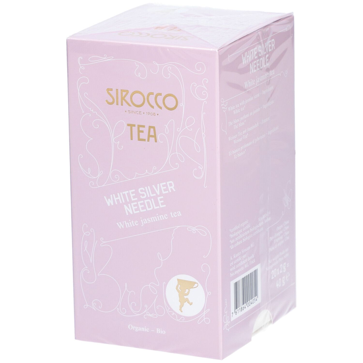 Sirocco Wit zilver naald