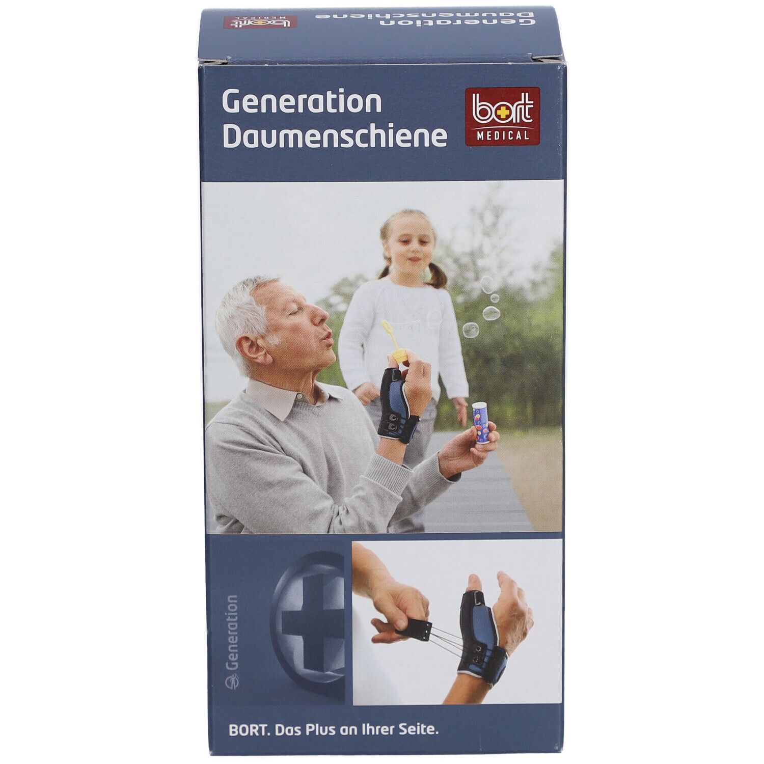 BORT Génération Attelle de pouce droite taille M bleu