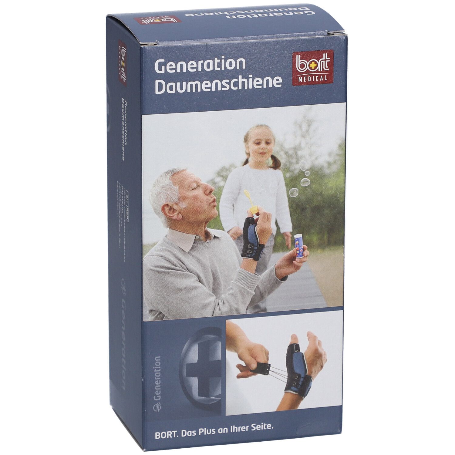 BORT Génération Attelle de pouce droite taille M bleu