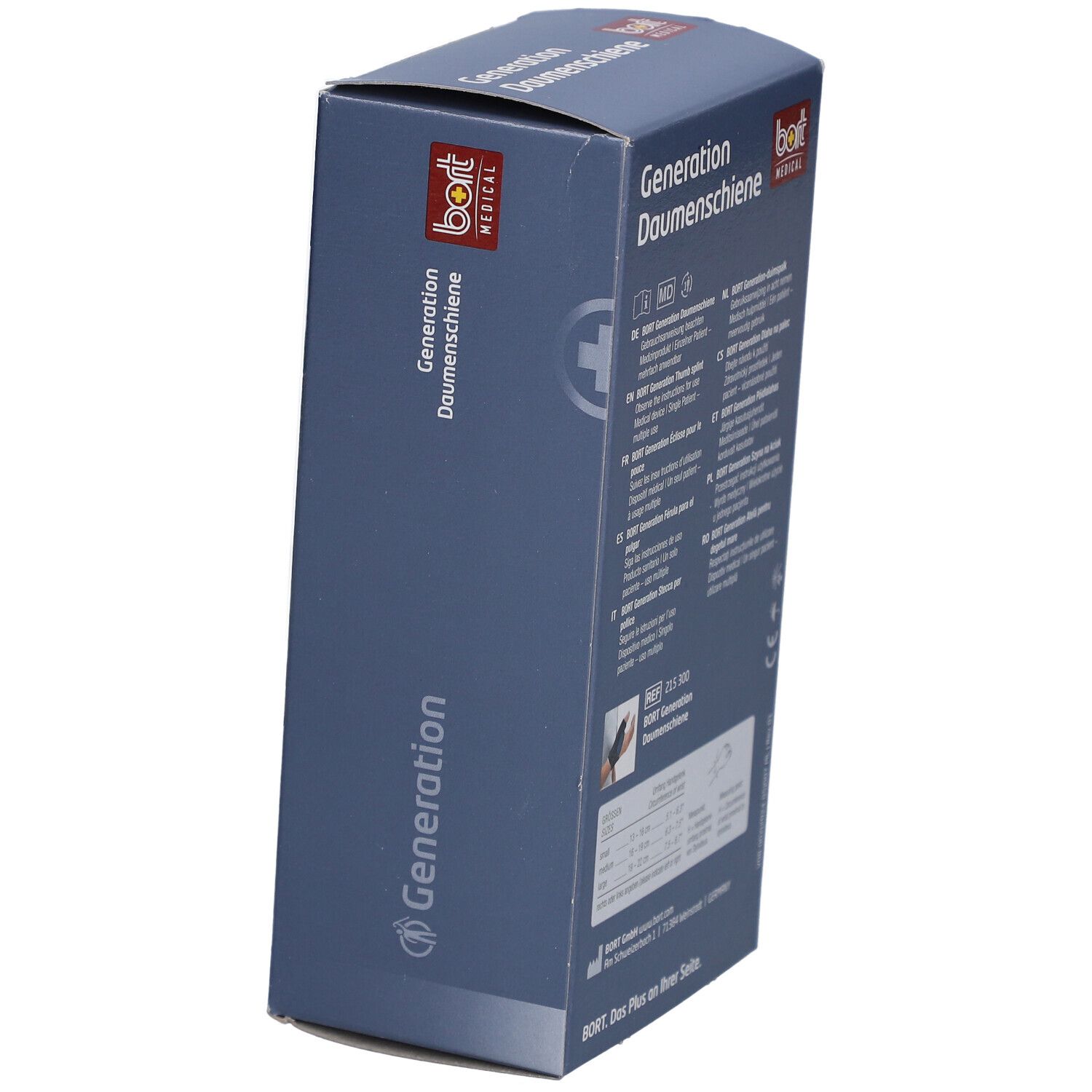 BORT Génération attelle de pouce gauche taille M bleu