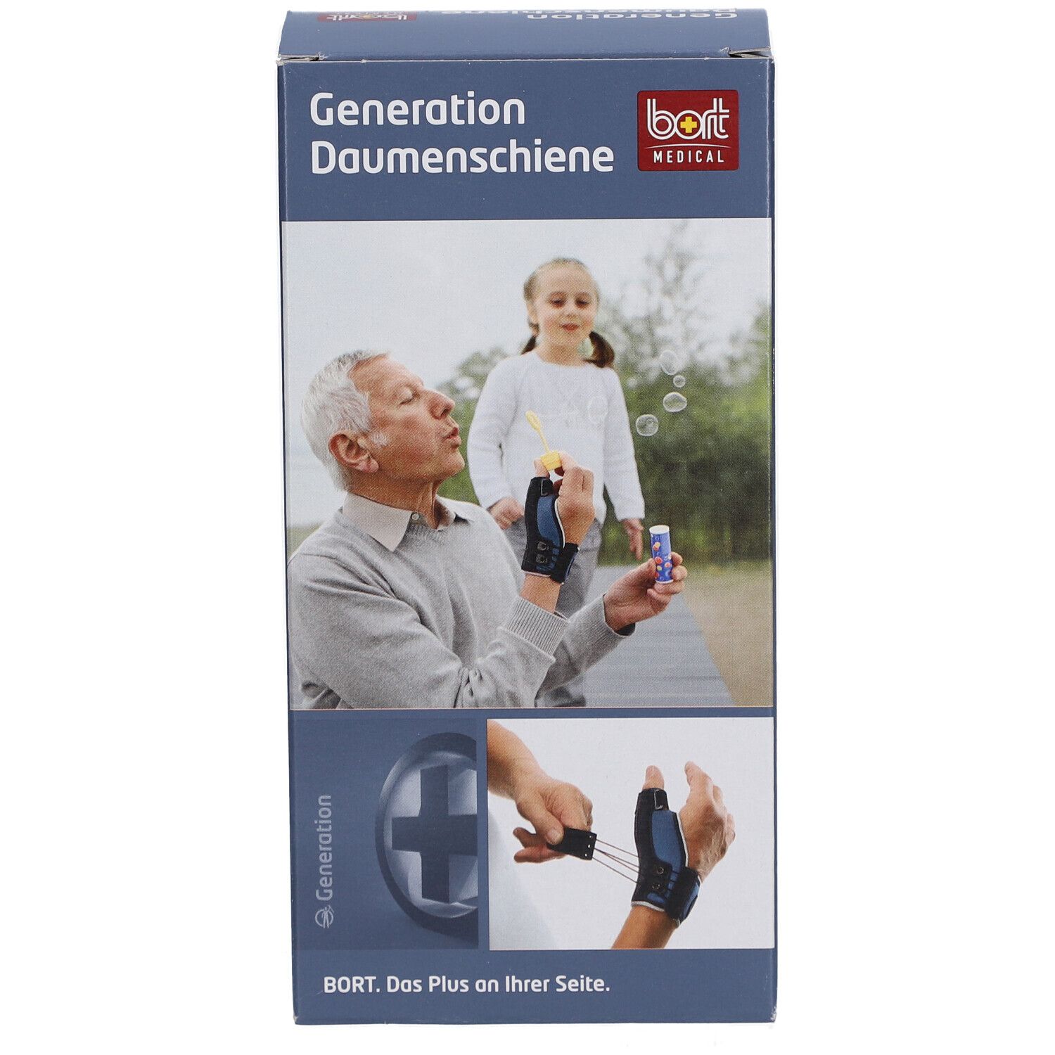 BORT Génération attelle de pouce gauche taille M bleu