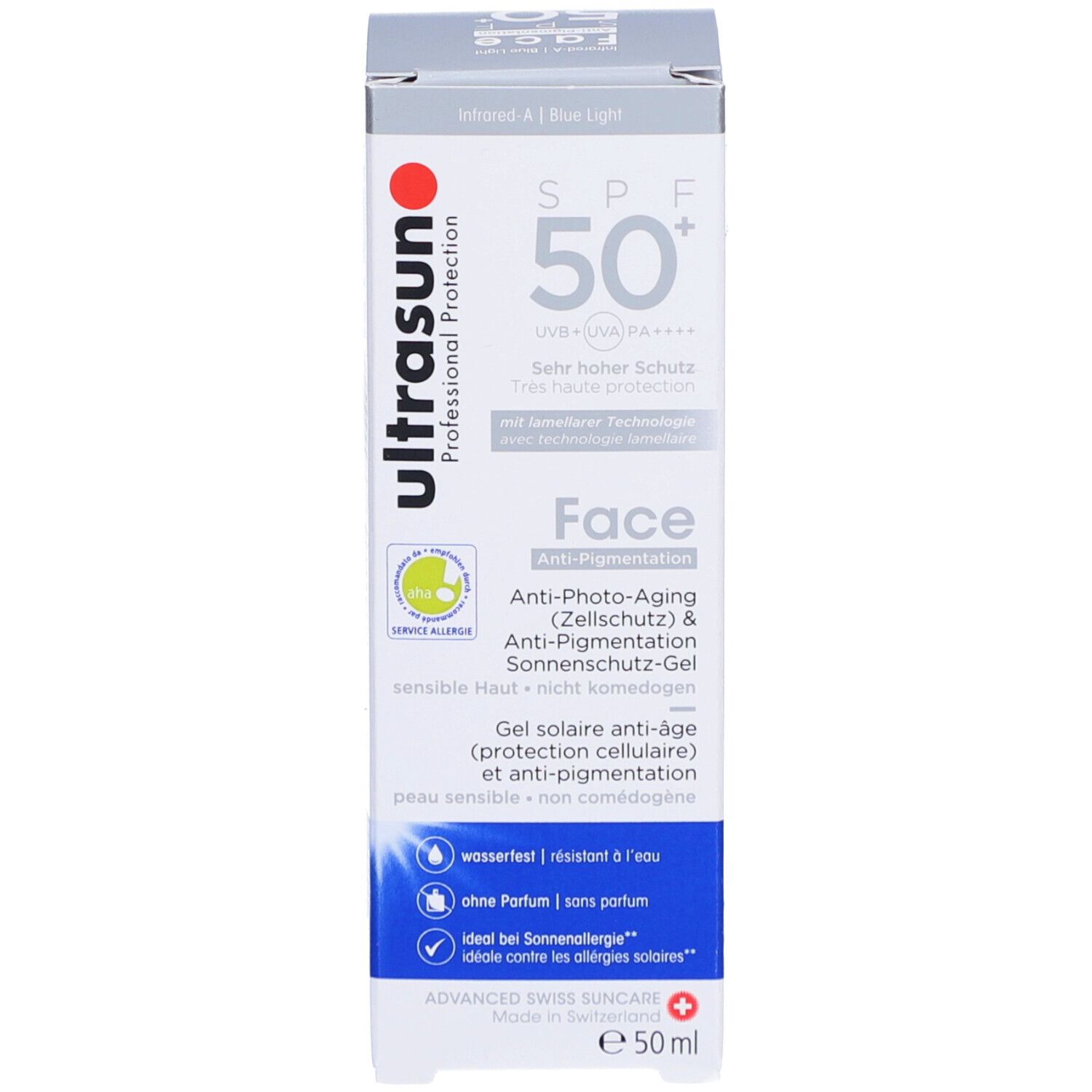 ULTRASUN Face SPF50+ Imperméable