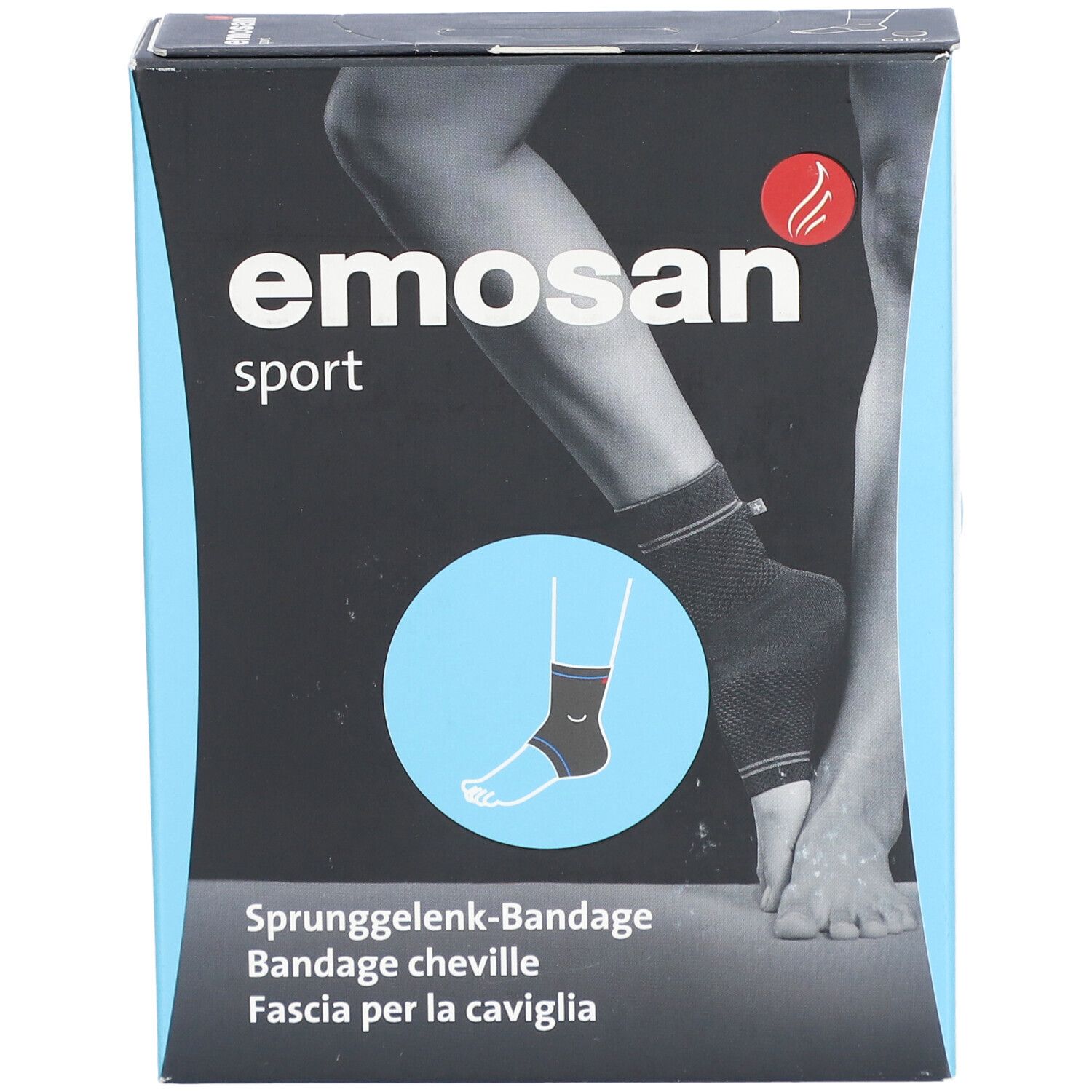 Emosan Sport Enkelbandage Maat XL
