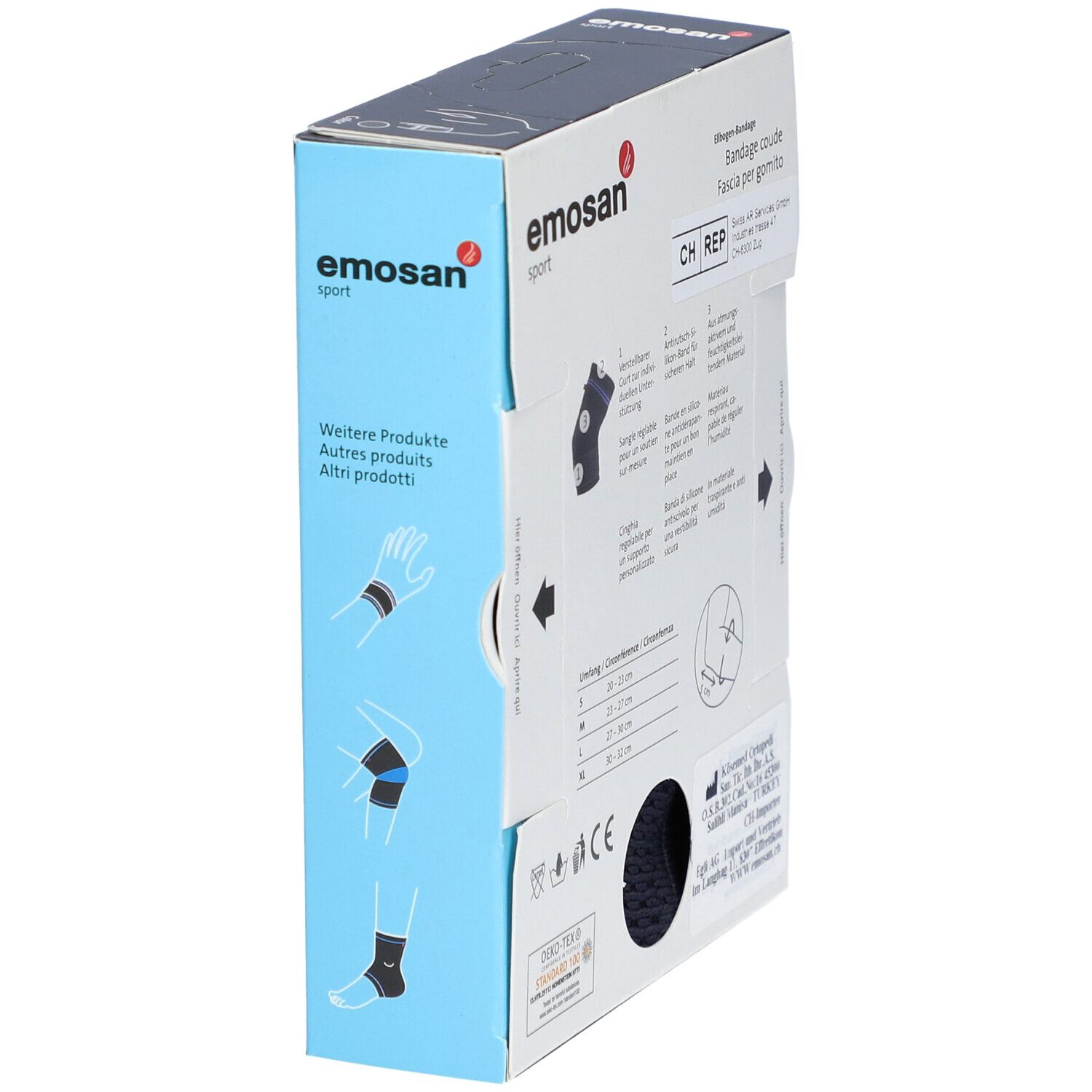 Emosan Sport Elleboogverband Maat S