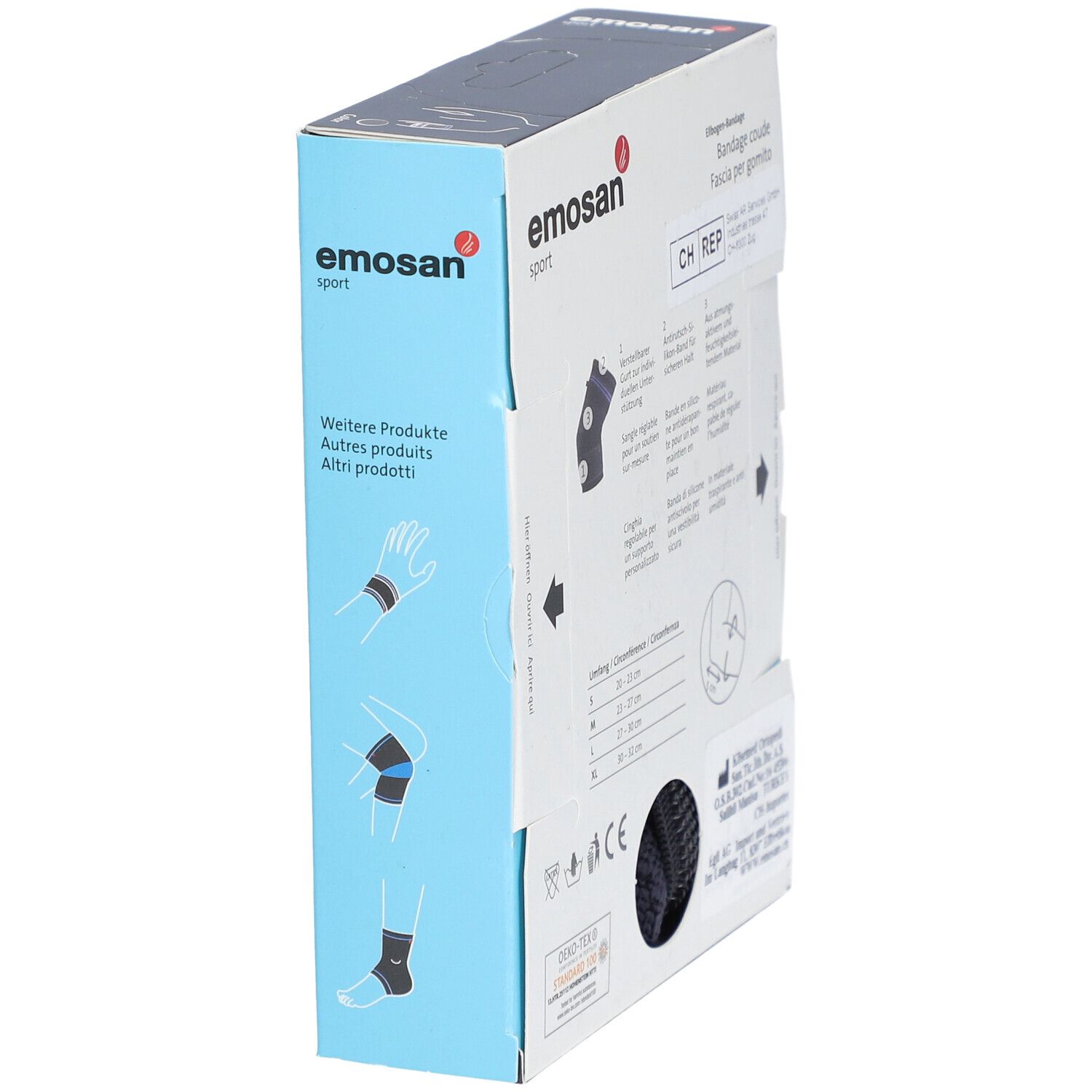 Emosan Sport Elleboogverband Maat XL