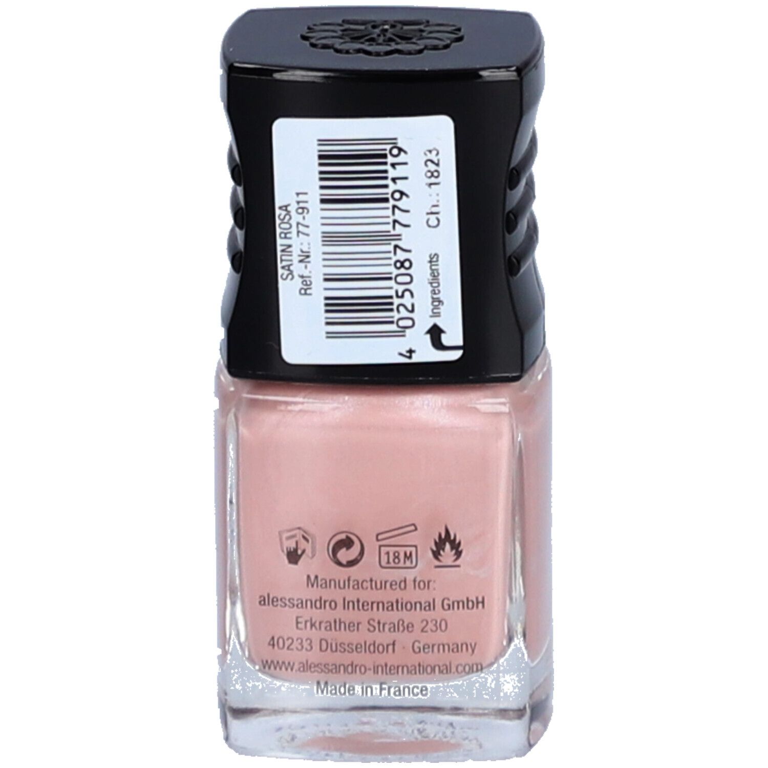 ALESSANDRO Nagellak Satin Rosa