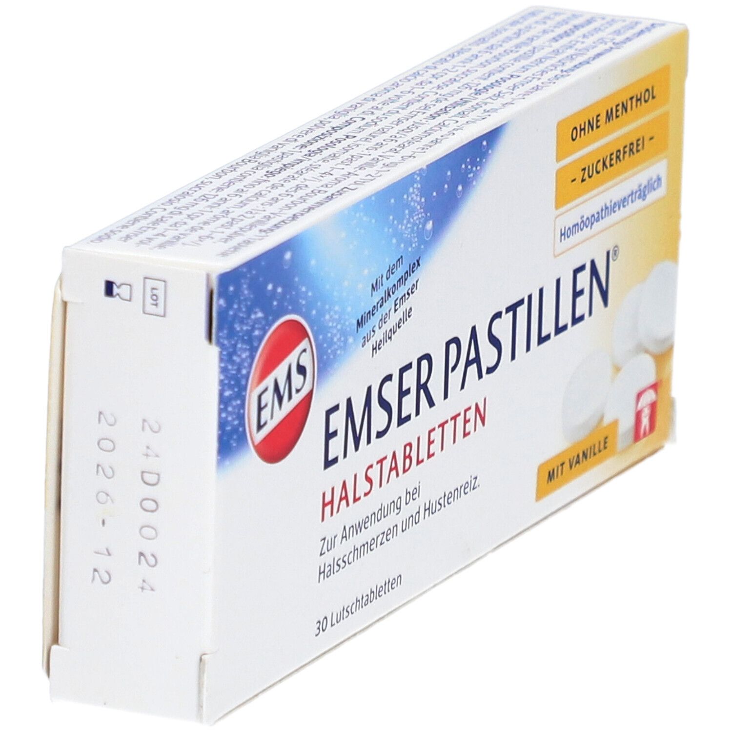 Emser® Pastilles sans sucre et sans menthol