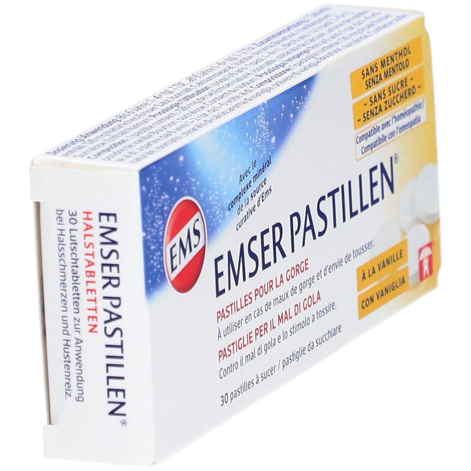 Emser® Pastilles sans sucre et sans menthol