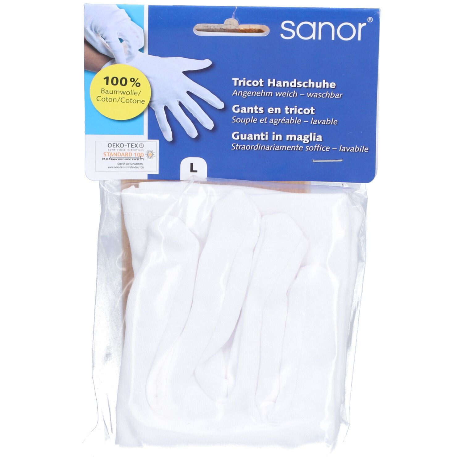 SANOR Gebreide handschoenen L