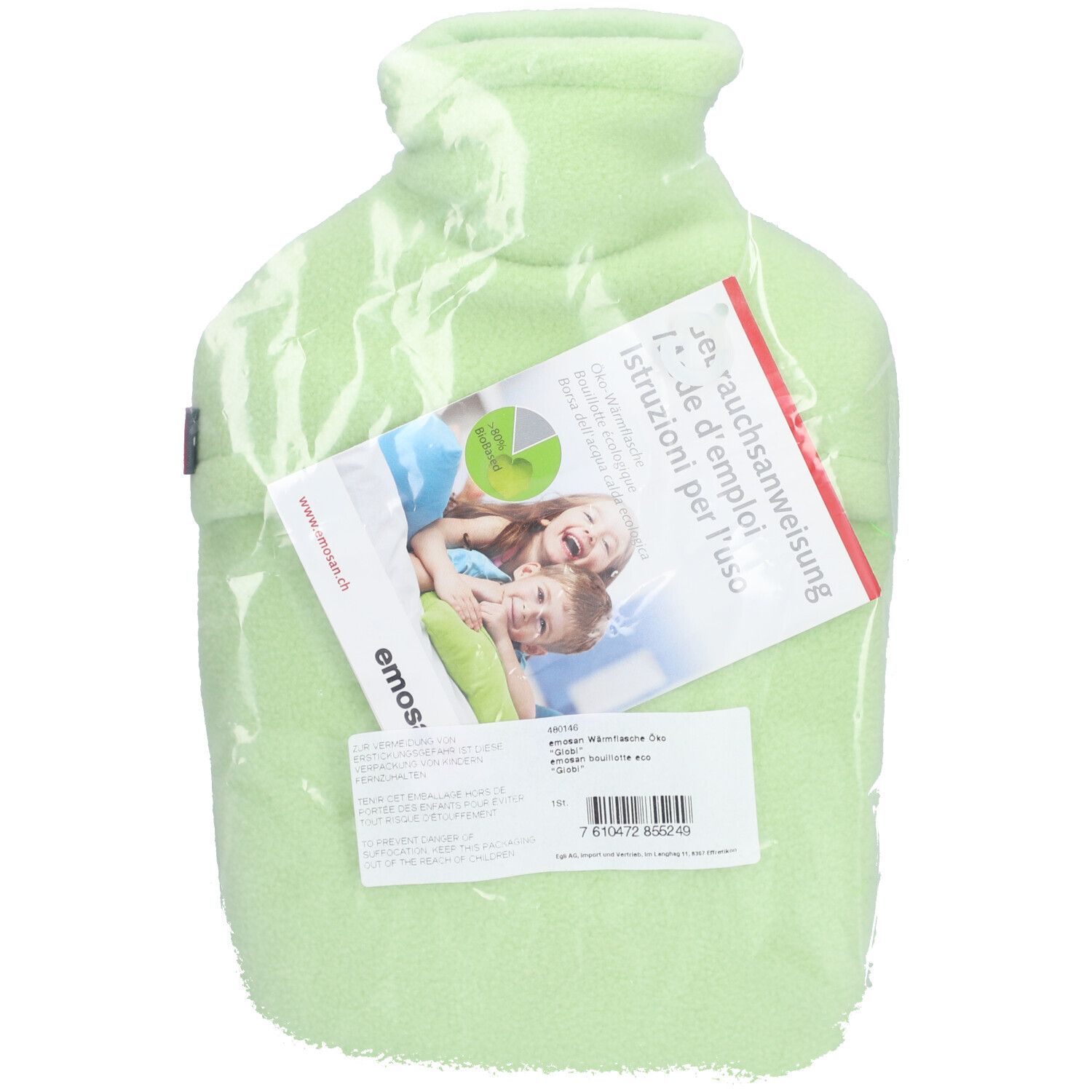 Emosan Ecologische Warmwaterkruik Globi