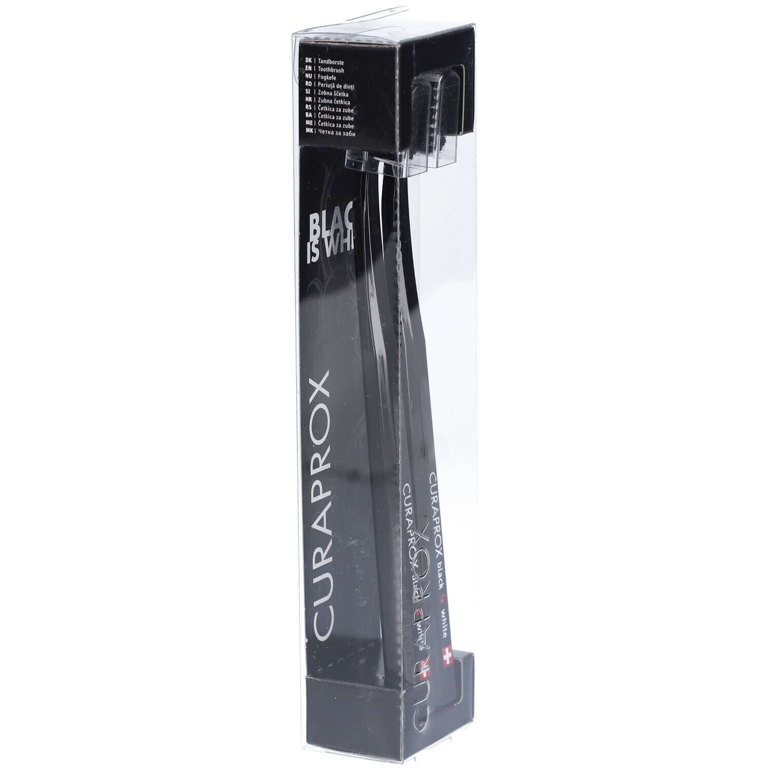 Curaprox Black is White tandenborstels duo zwart