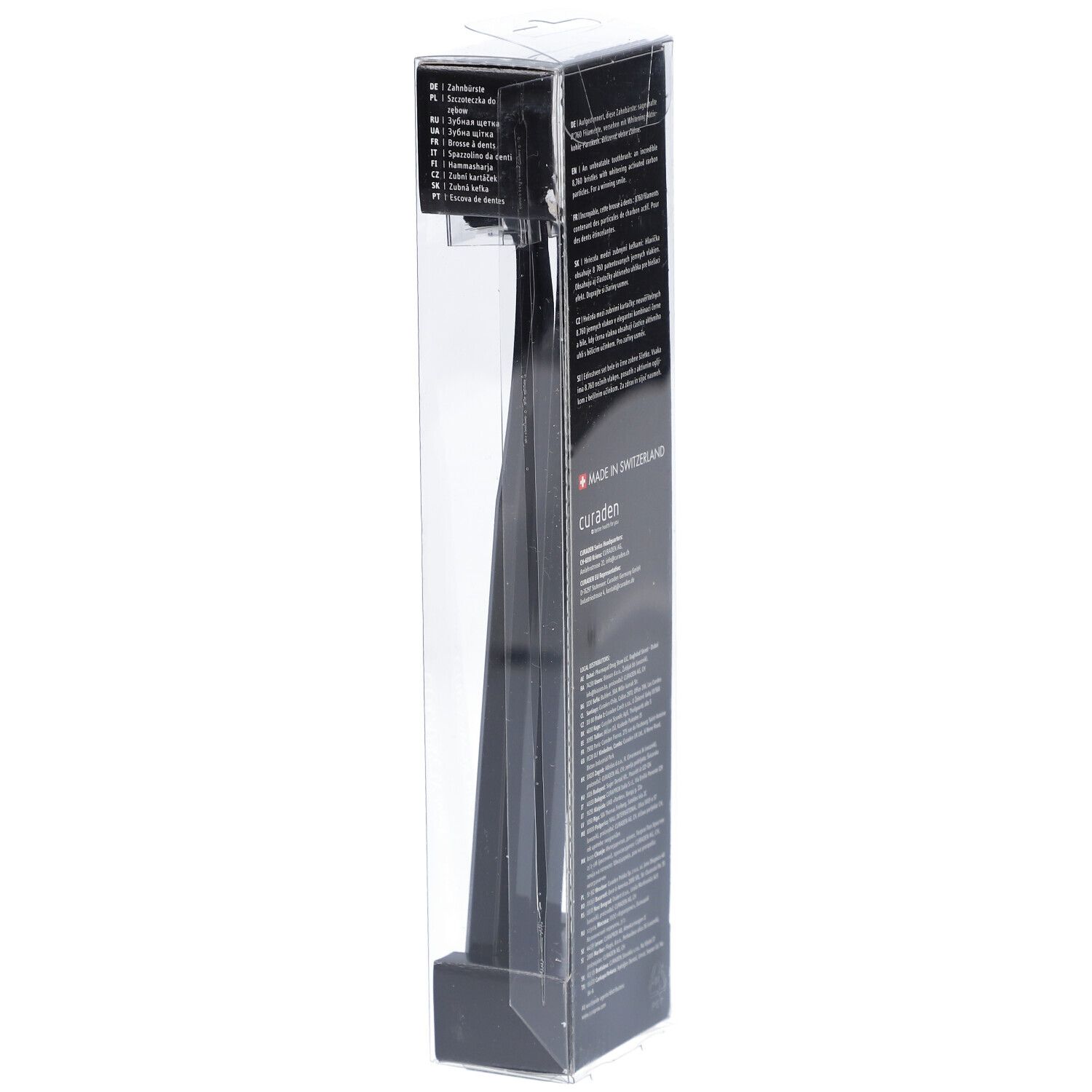 Curaprox Black is White tandenborstels duo zwart