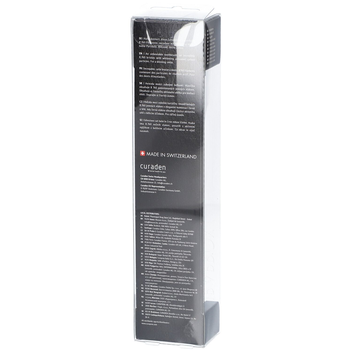 CURAPROX White is Black Tandenborstels x2