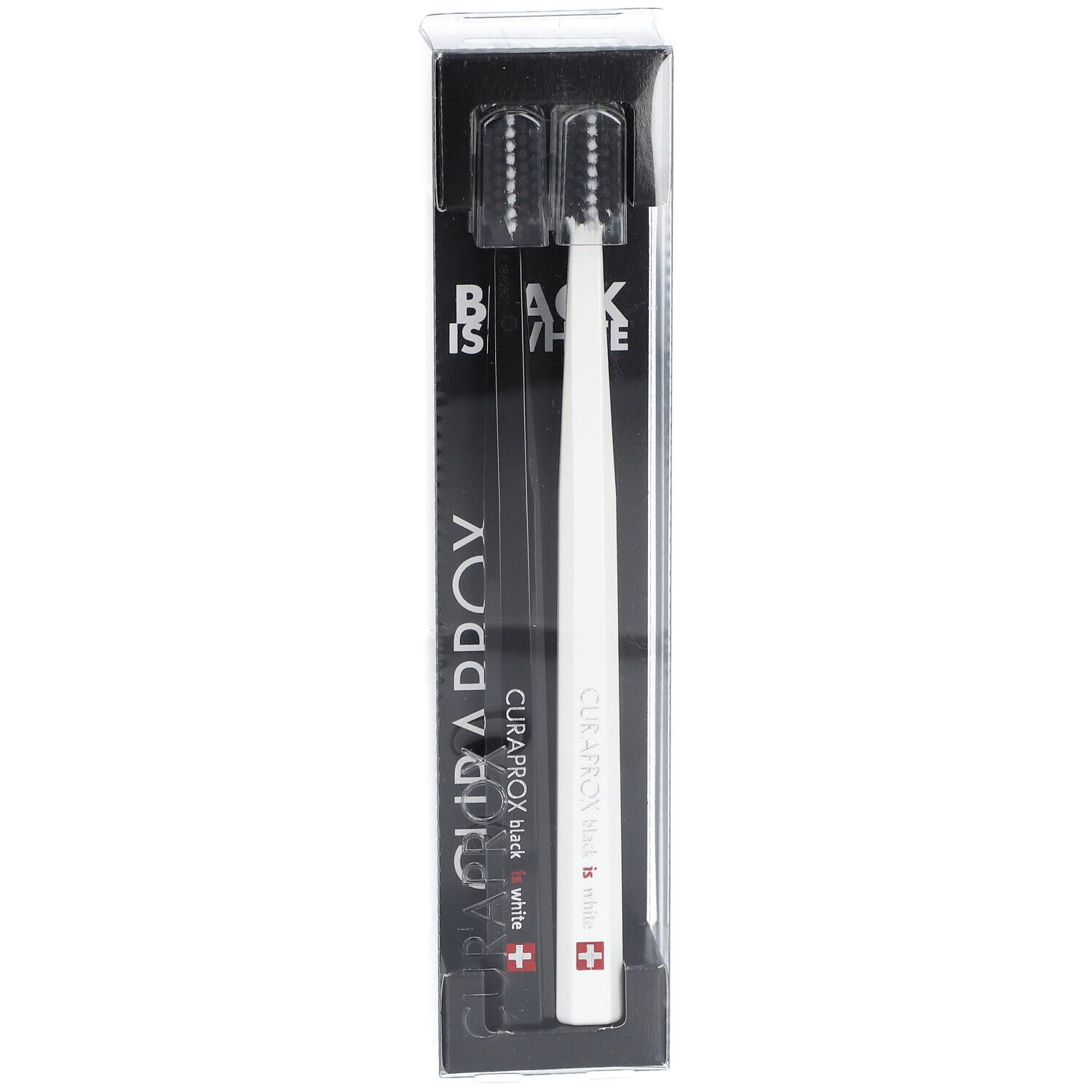 CURAPROX White is Black Tandenborstels x2