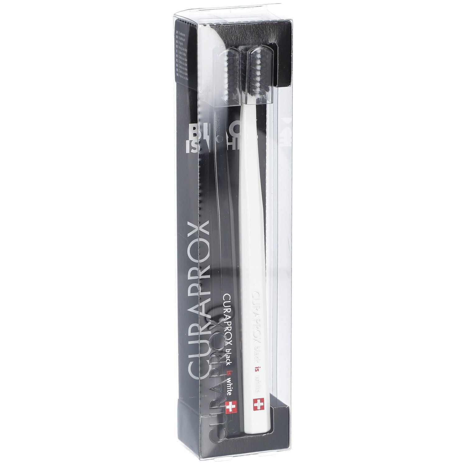 CURAPROX White is Black Tandenborstels x2