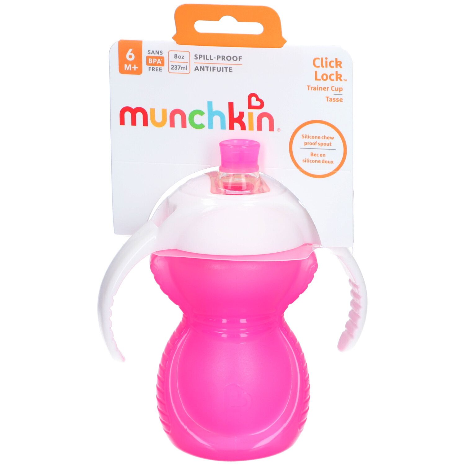 munchkin Click Lock™ Oefenbeker met anti-lekdeksel