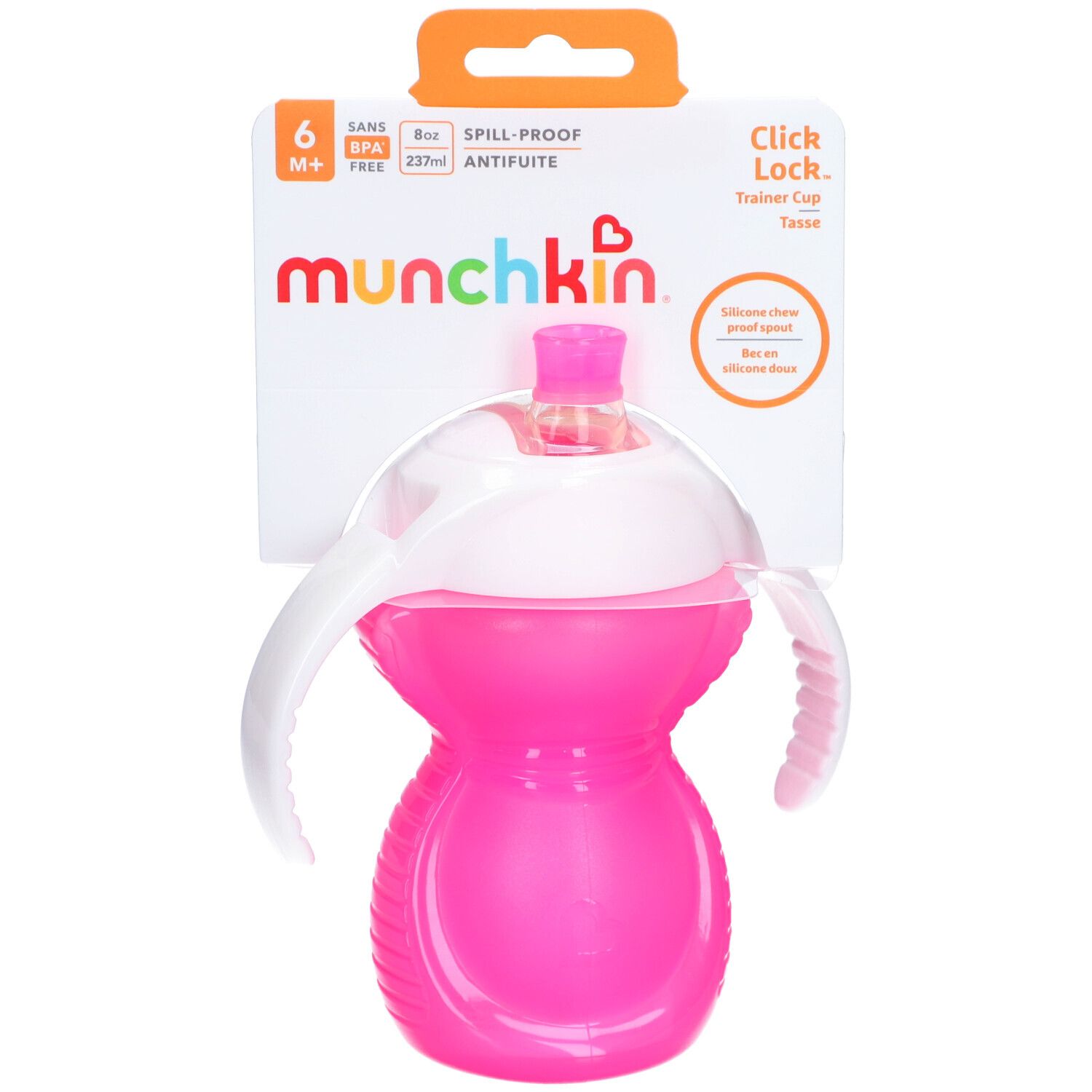 munchkin Click Lock™ Oefenbeker met anti-lekdeksel