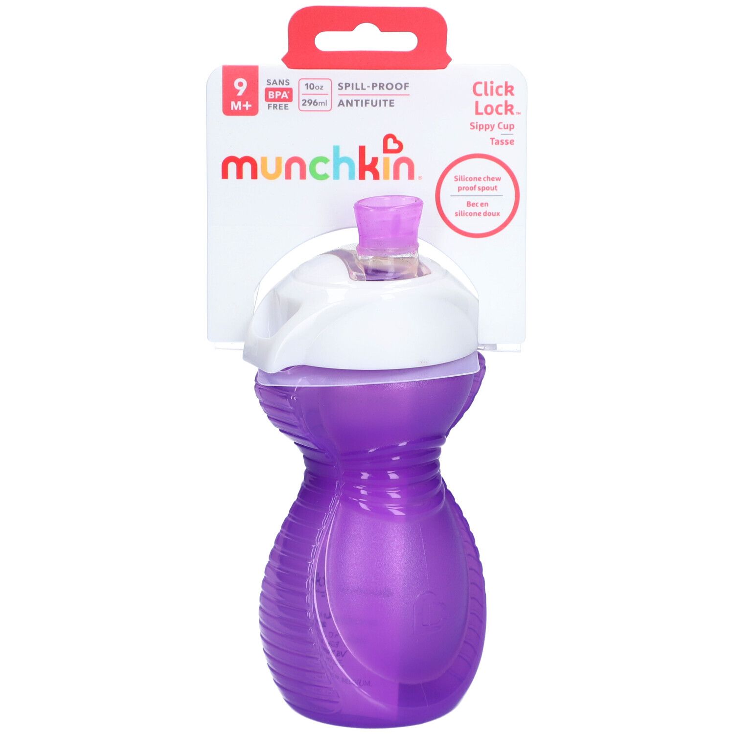 munchkin Click Lock™ Tasse à bec anti-fuite 9 mois et +