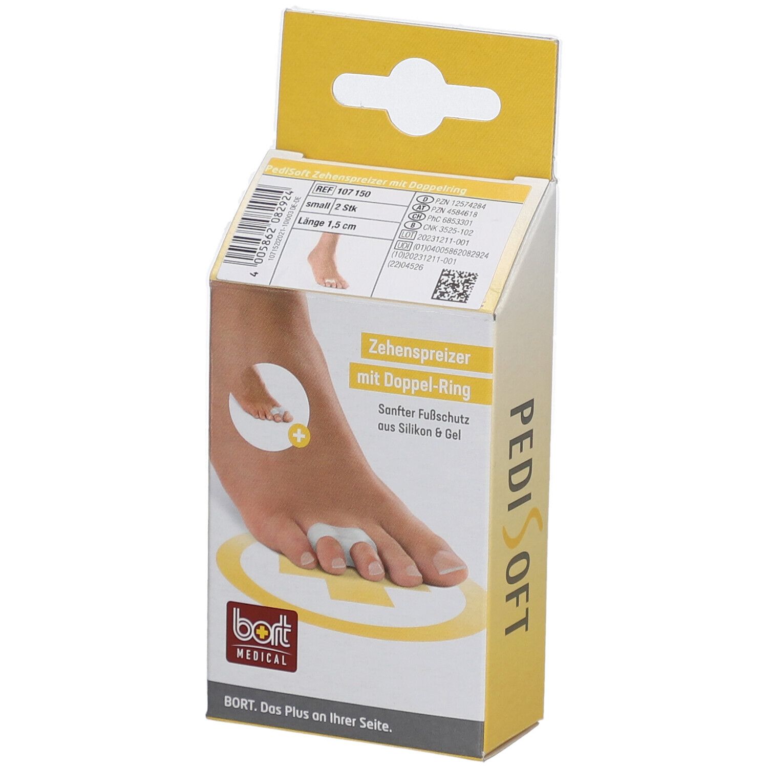 PediSoft® teenspreider met dubbele ring S