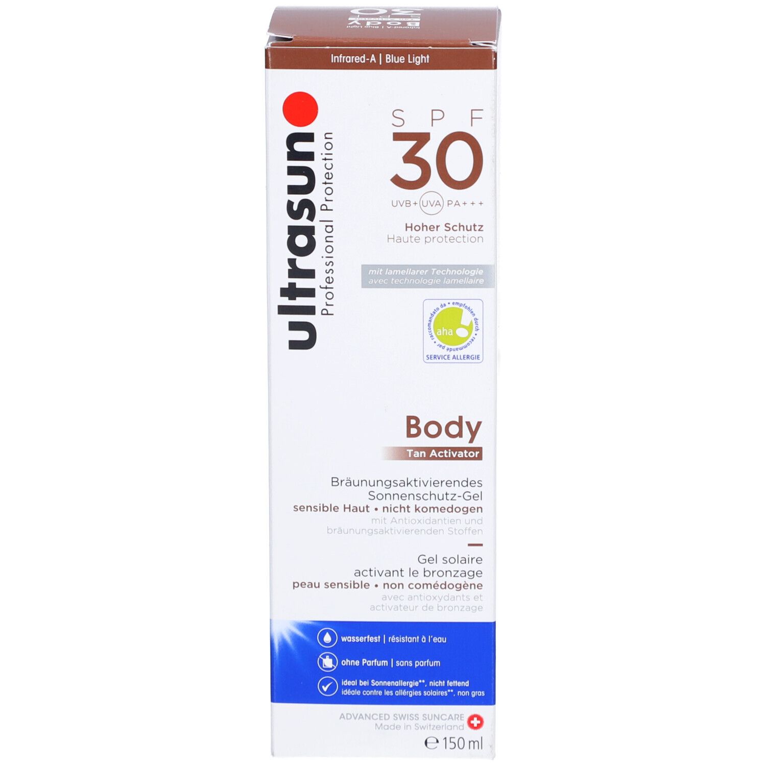 ULTRASUN Bruiningsactivator Lichaamsspray SPF 30