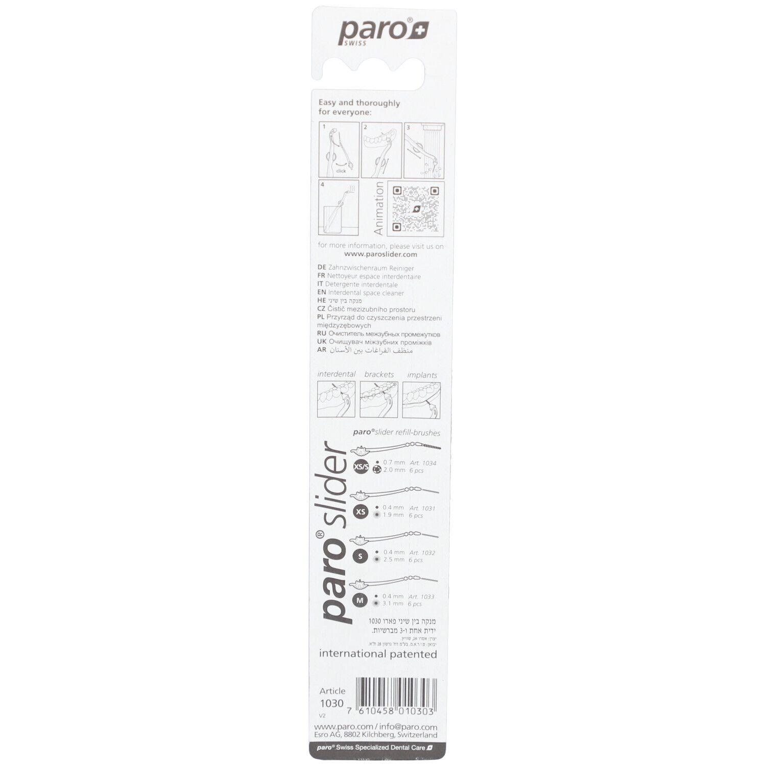 paro® Slider Starter Kit