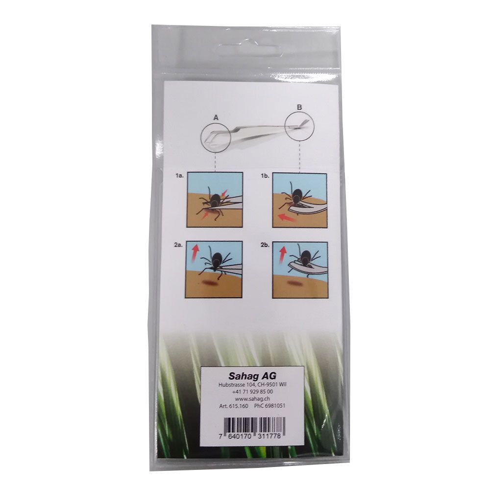 Dos de l'emballage avec illustrations d'utilisation. Texte avec logo de l'entreprise et coordonnées.