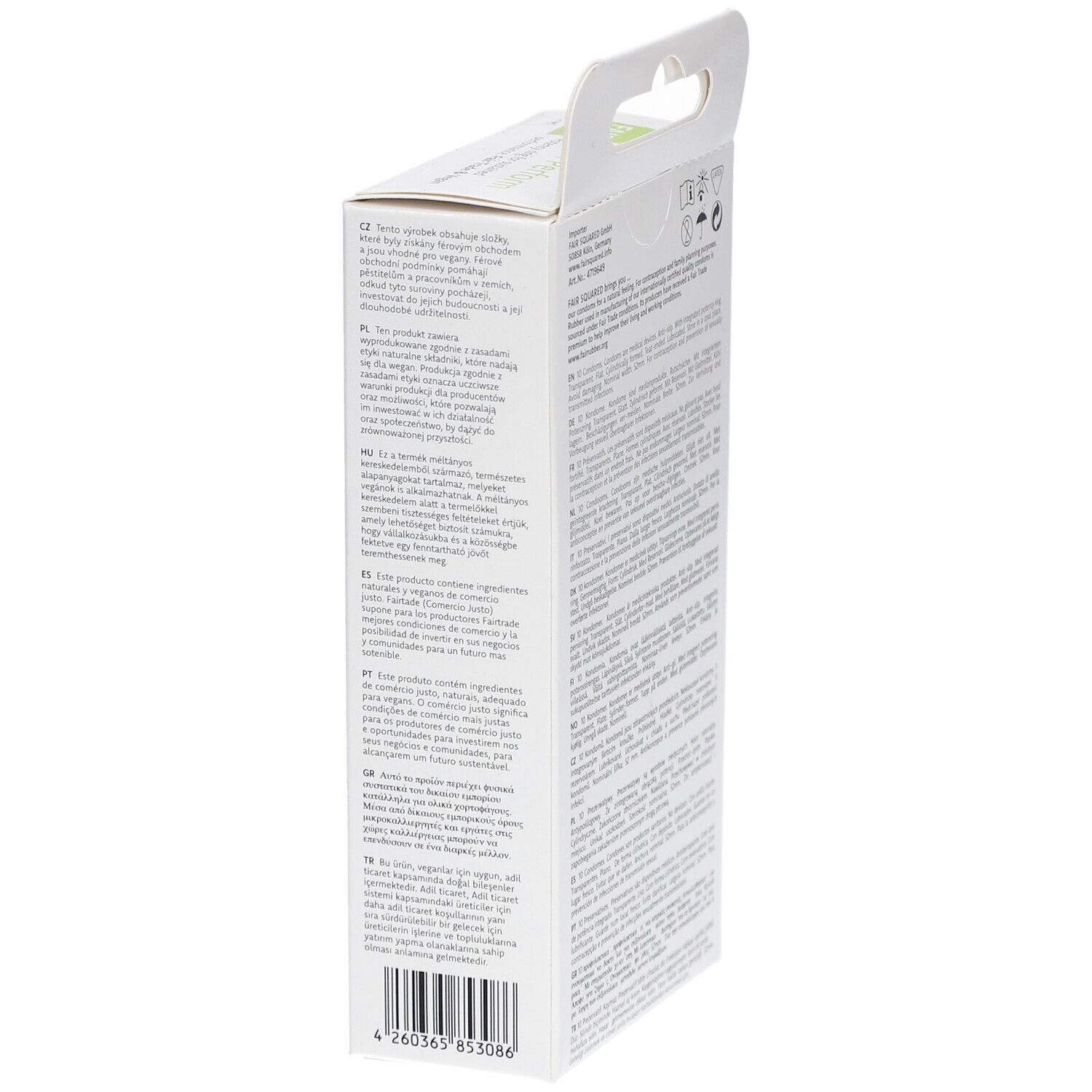 Fair Squared® Max Perform Préservatifs
