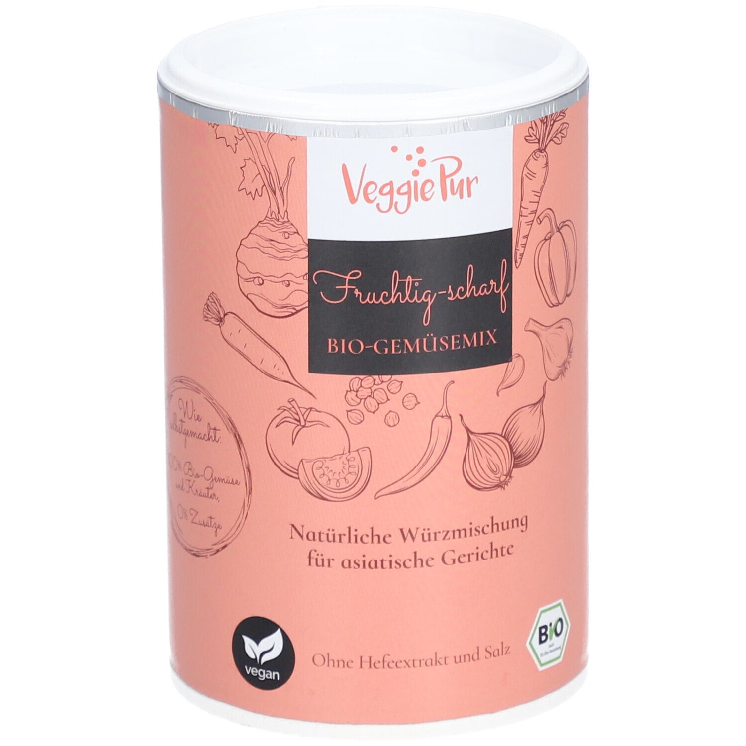 VeggiePur Bio Mélange de légumes Fruité-Épicé