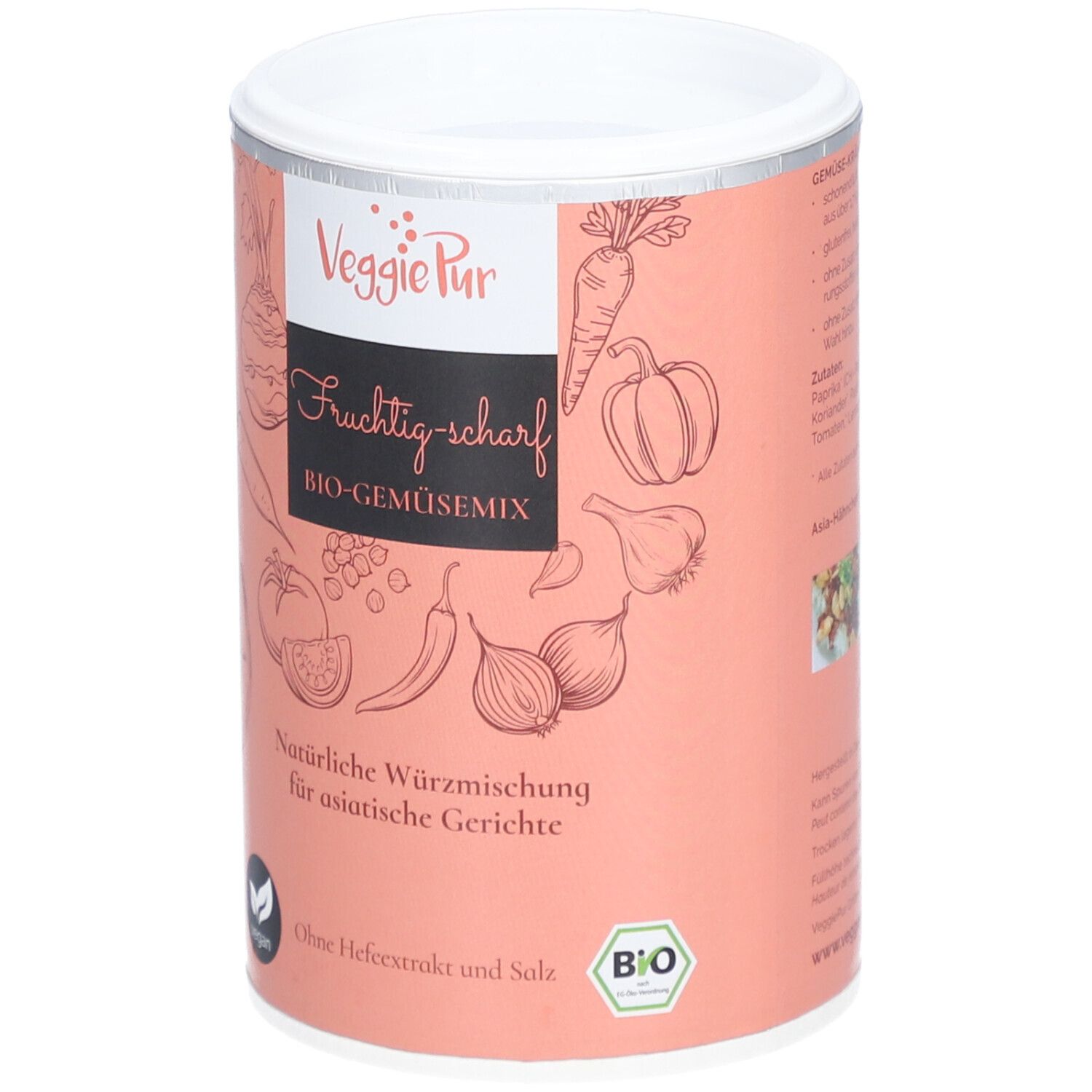 VeggiePur Bio Mélange de légumes Fruité-Épicé