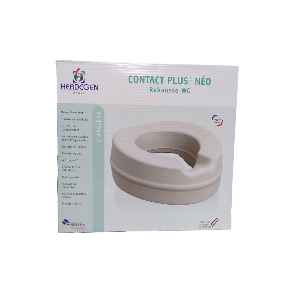 Rehausse WC, marque : HERDEGEN, modèle : CONTACT PLUS® NÉO